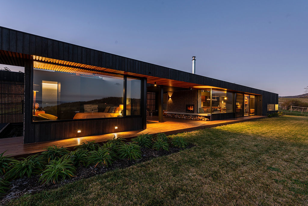 maison contemporaine en bois