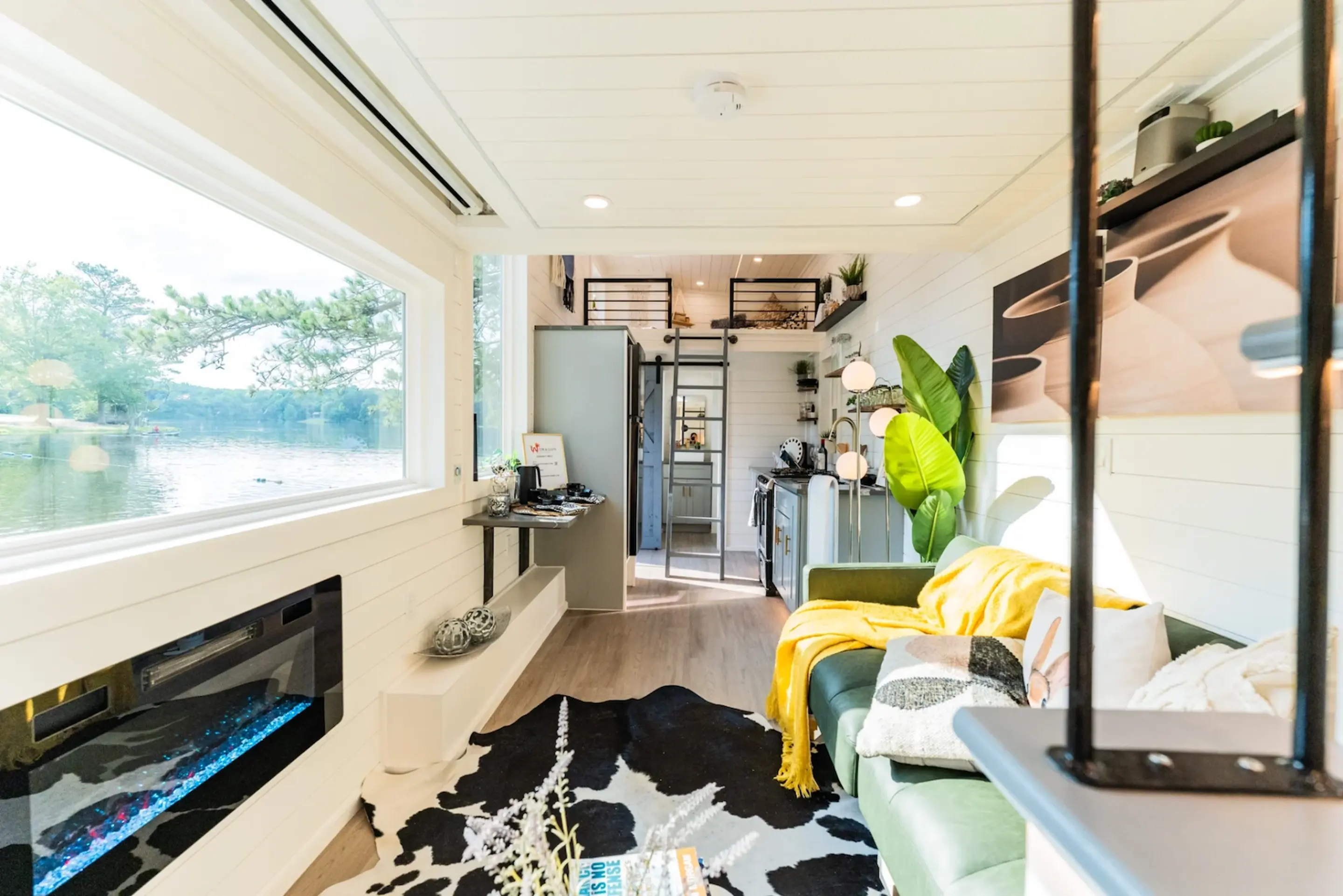 salon et cuisine tiny house 19m2 salon et cuisine tiny house 19m2