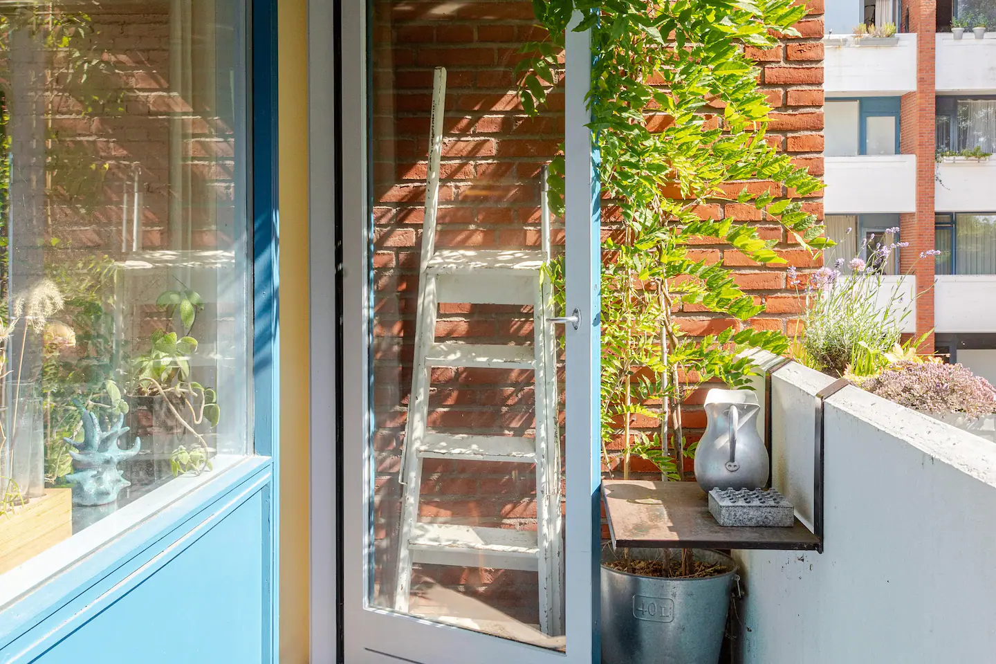 balcon appartement décoration vintage