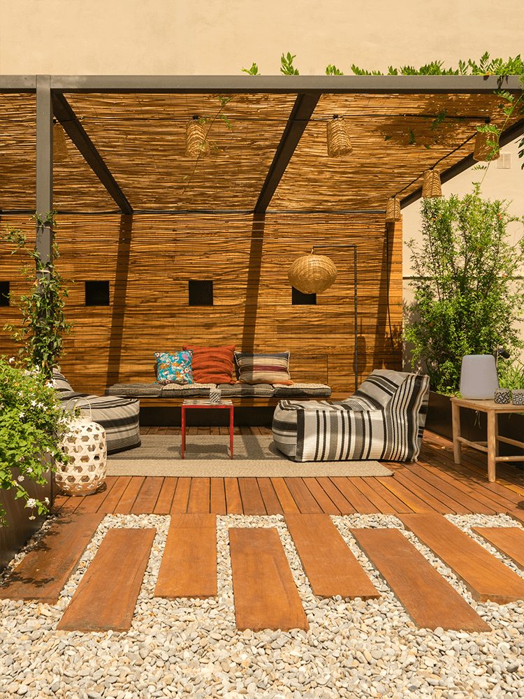 jardin de ville aménagé avec pergola décoration contemporaine jardin de ville aménagé avec pergola décoration contemporaine