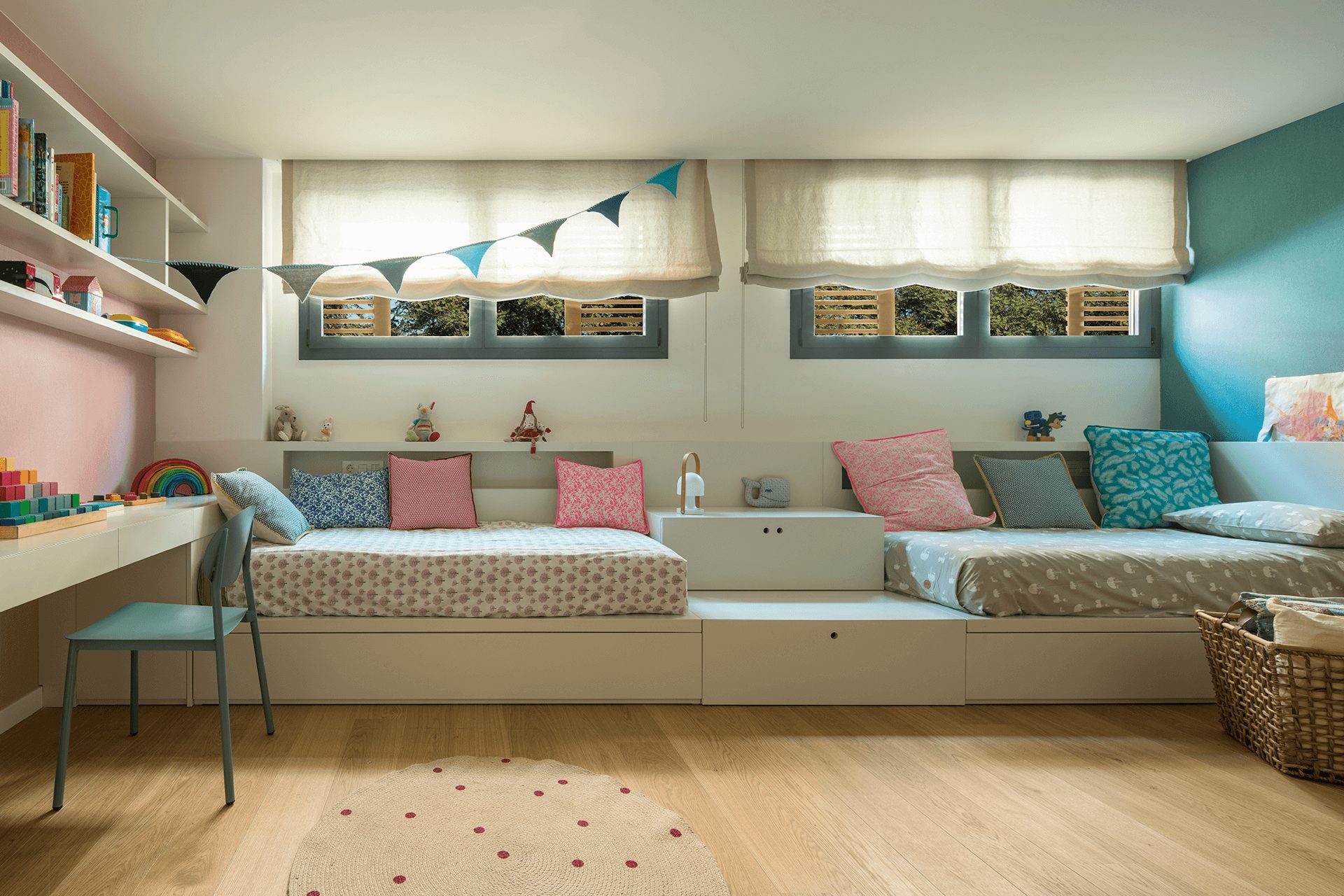 chambre enfant à deux lits décoration contemporaine chambre enfant à deux lits décoration contemporaine