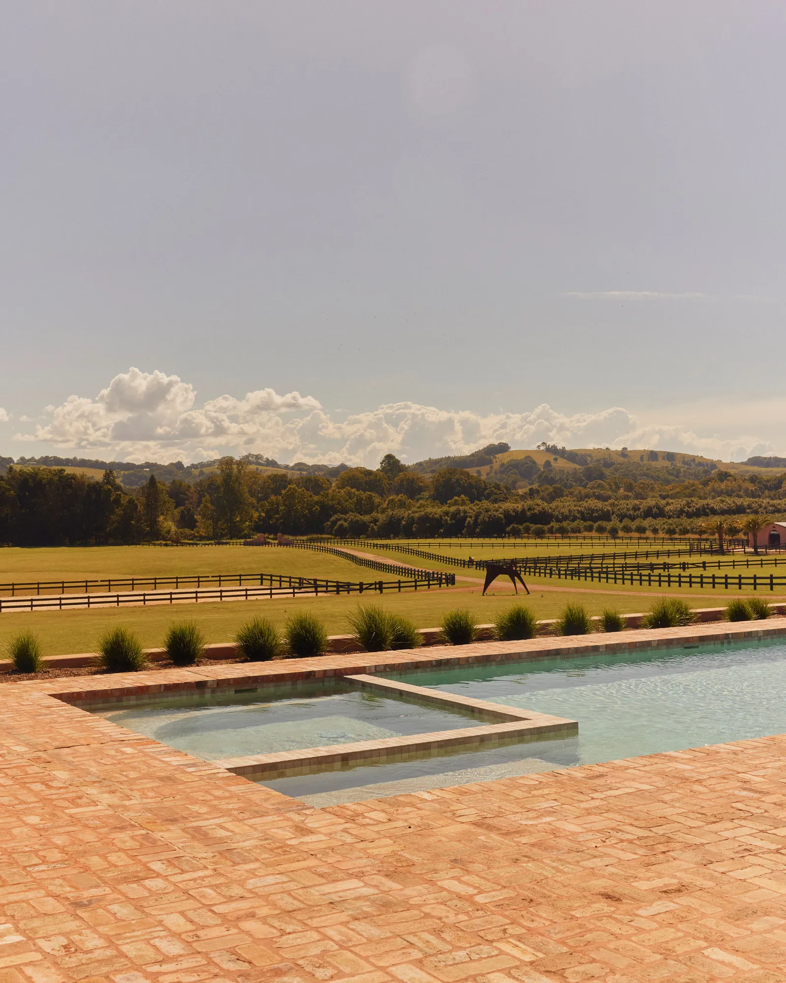 terrasse avec piscine
