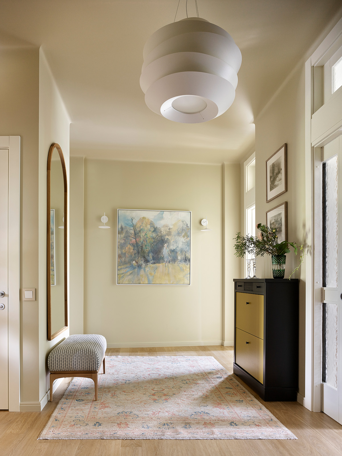 entrée décoration contemporaine