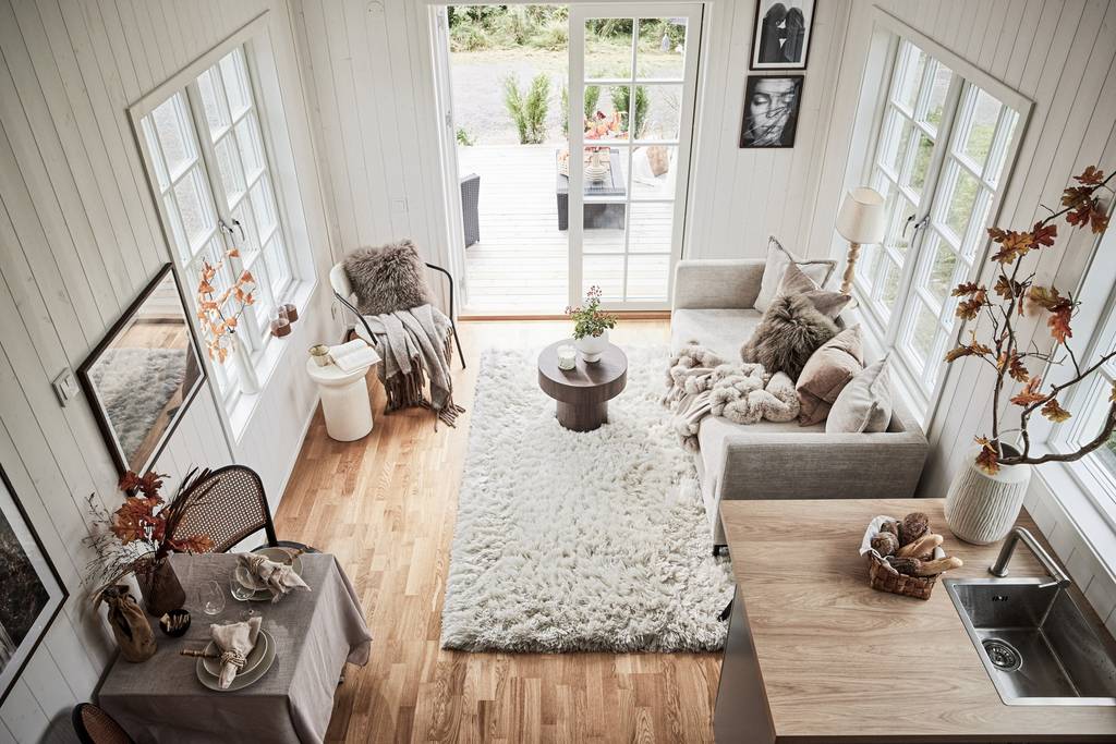 salon décoration naturelle et scandinave petite maison 24m2 salon décoration naturelle et scandinave petite maison 24m2