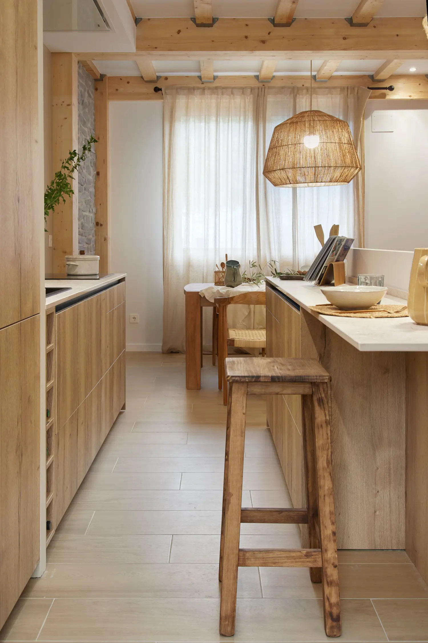 cuisine bois maison ancienne rénovée décoration moderne cuisine bois maison ancienne rénovée décoration moderne