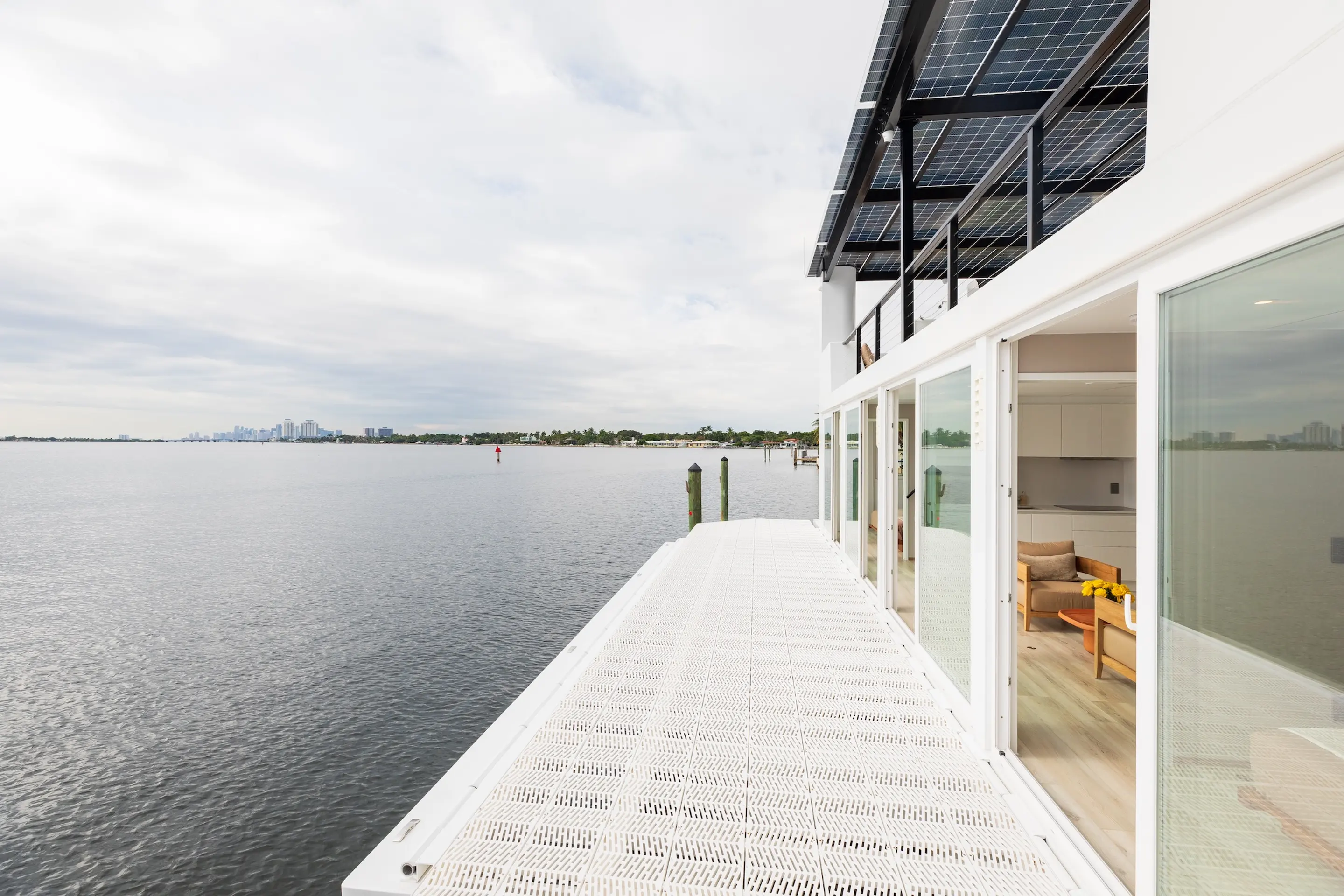 terrasse maison flottante Arkup 50