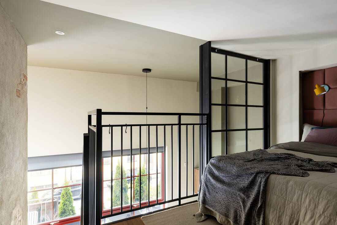 chambre sur mezzanine