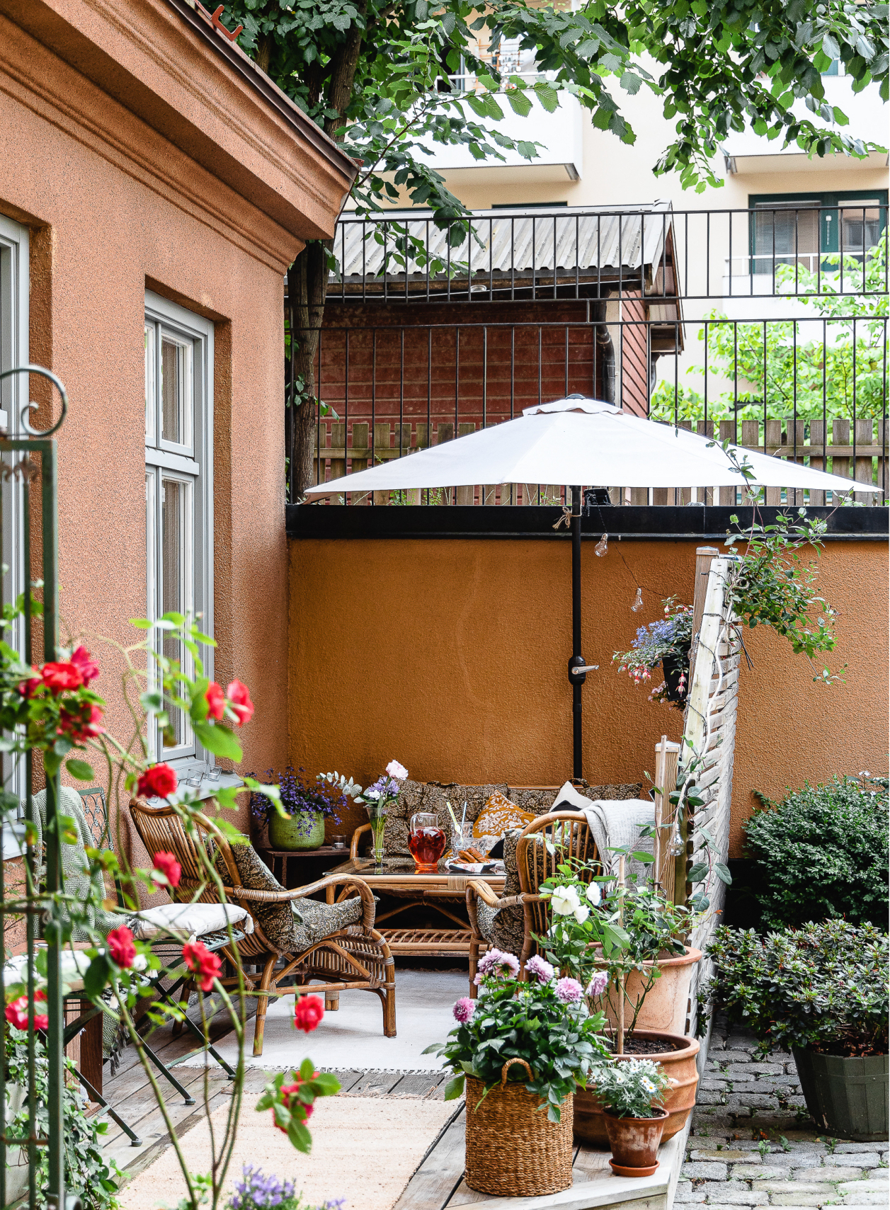 terrasse maison de ville 54m2