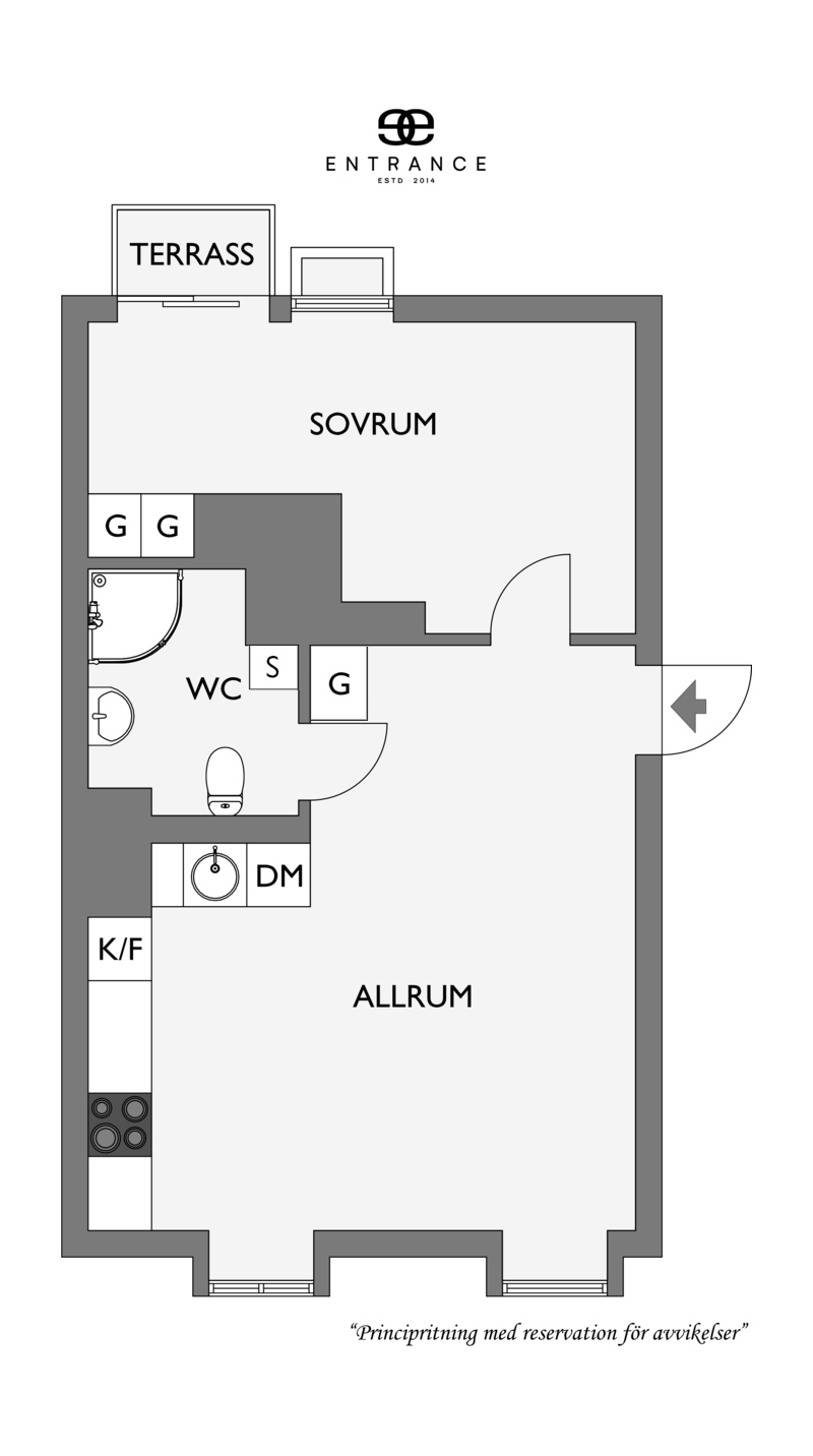 plan deux-pièces 45m2 plan deux-pièces 45m2