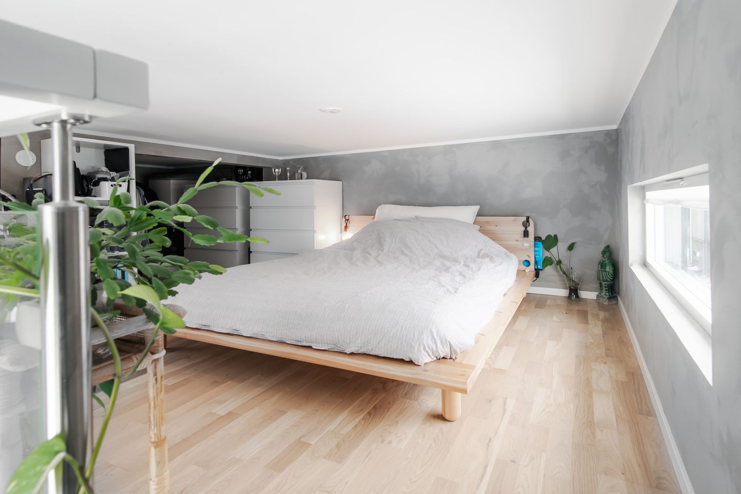 chambre sur mezzanine petite maison 37m2