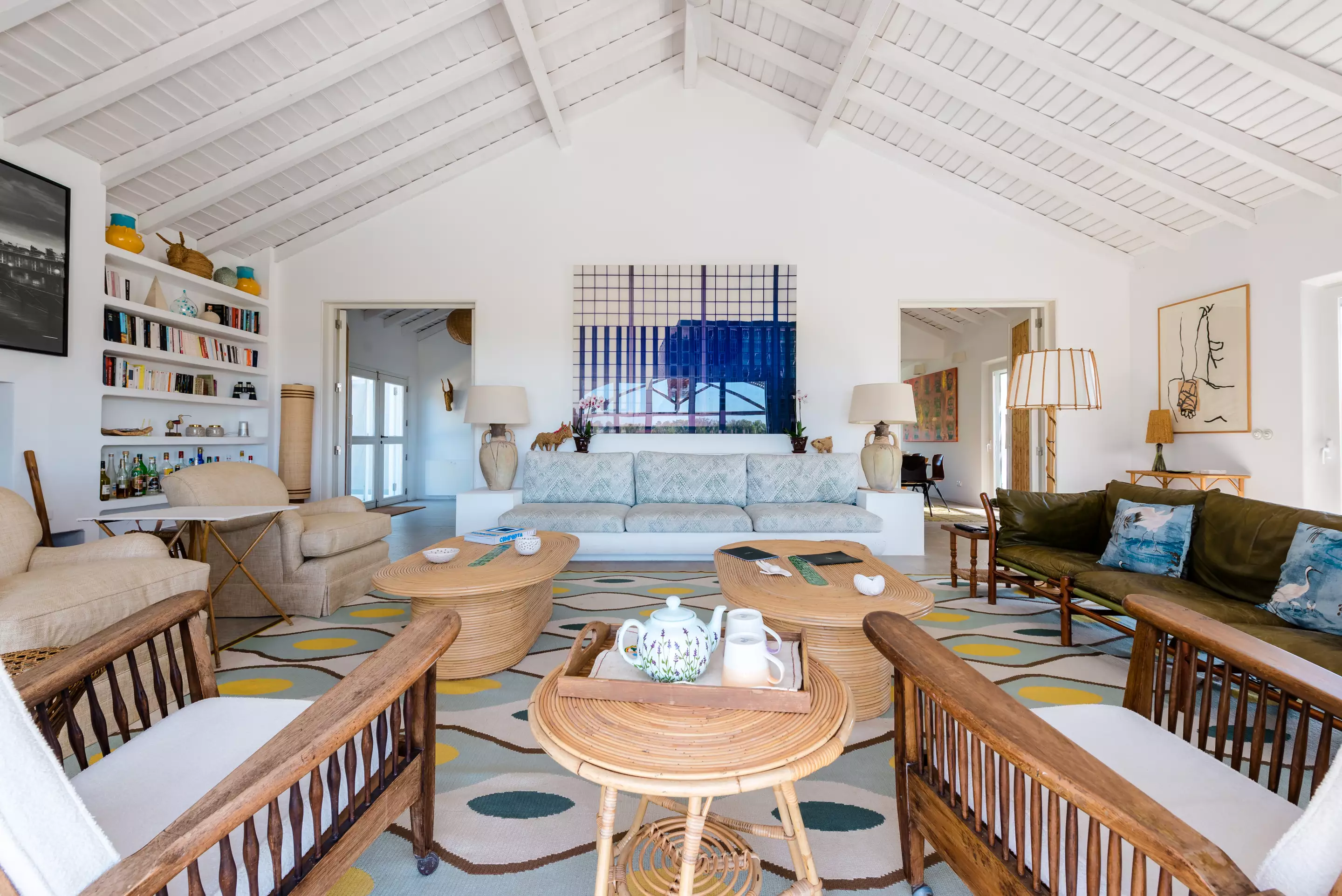 salon décoration contemporaine maison Comporta salon décoration contemporaine maison Comporta