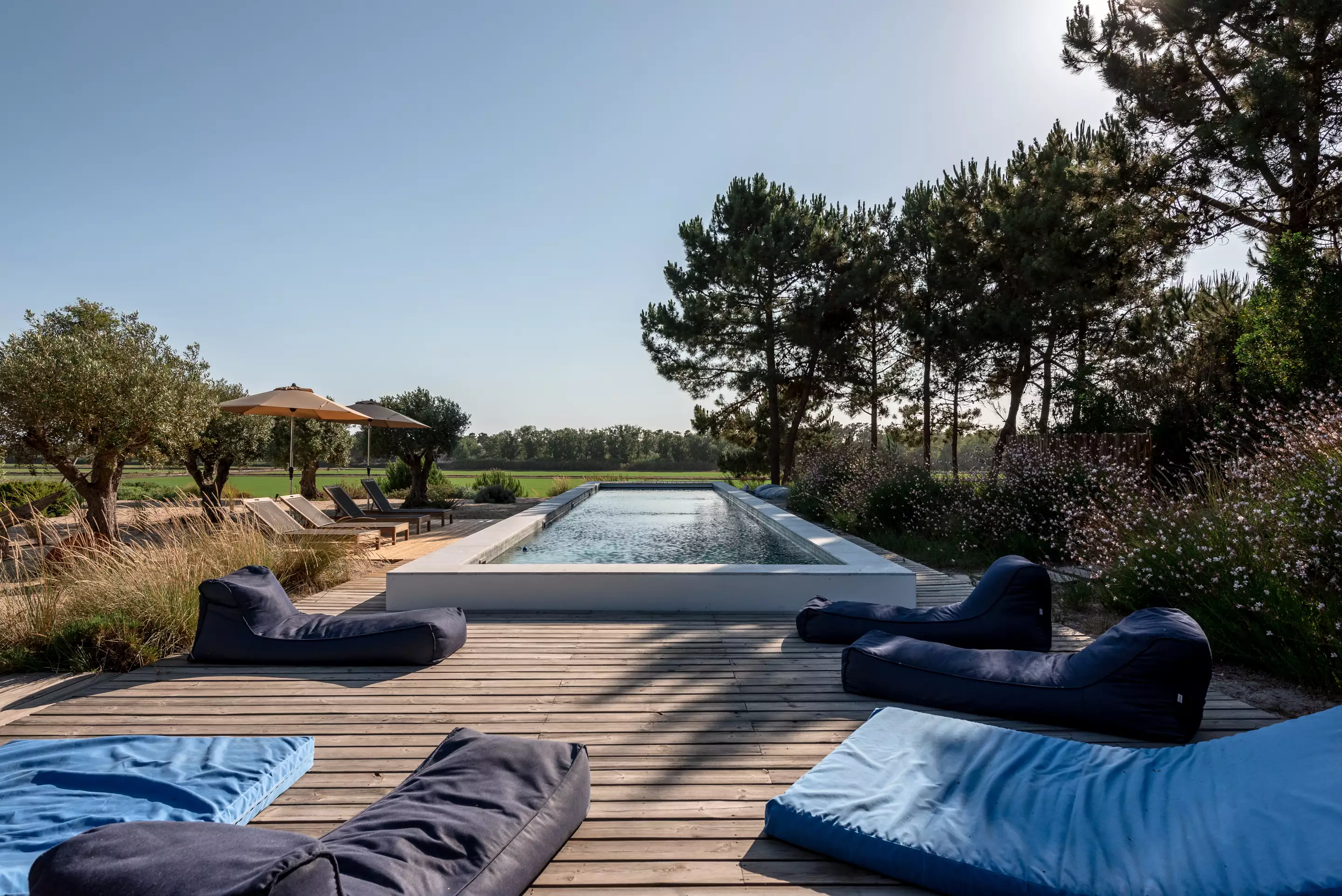 terrasse avec piscine maison Comporta terrasse avec piscine maison Comporta