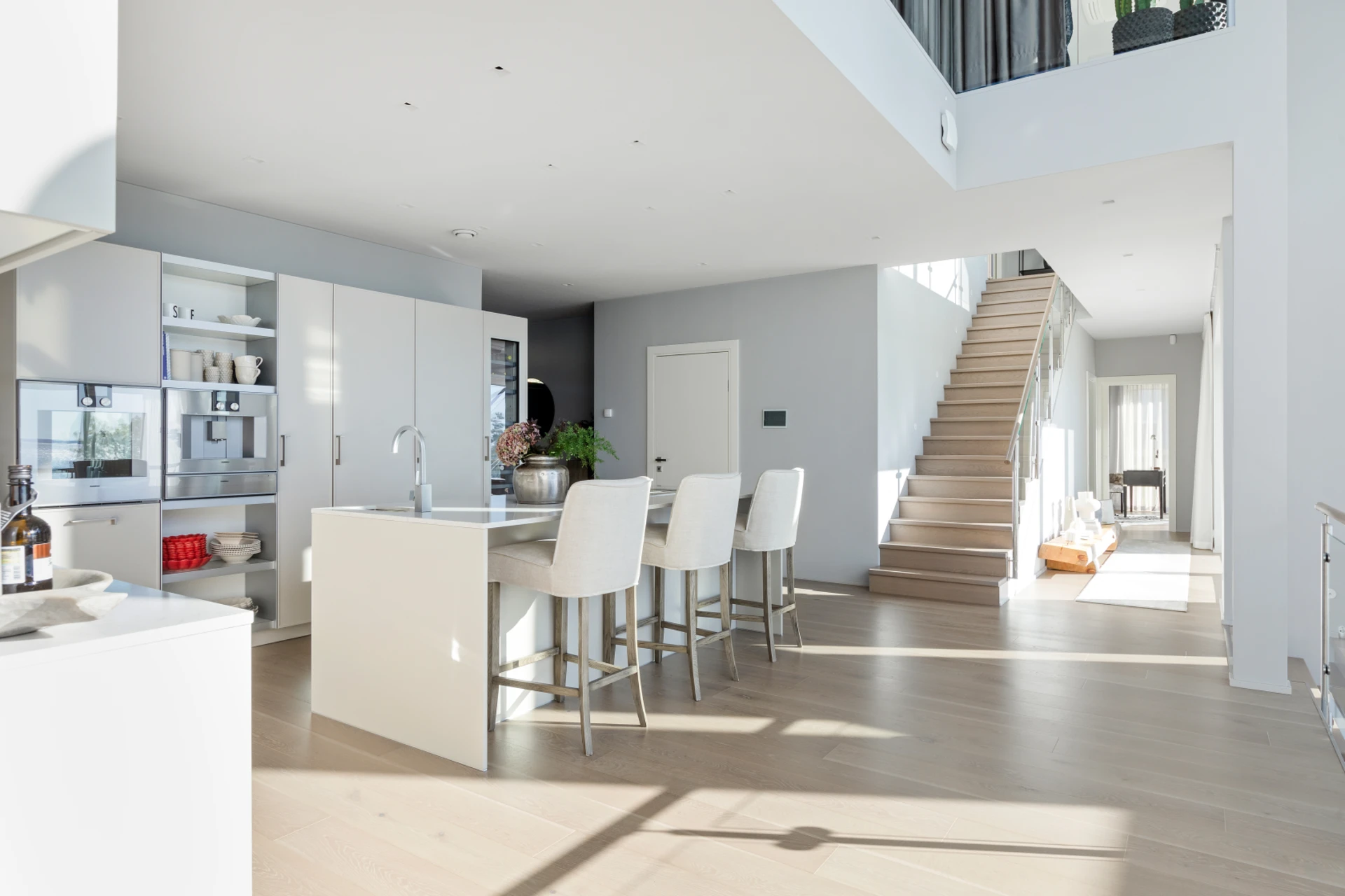 cuisine ouverte maison contemporaine