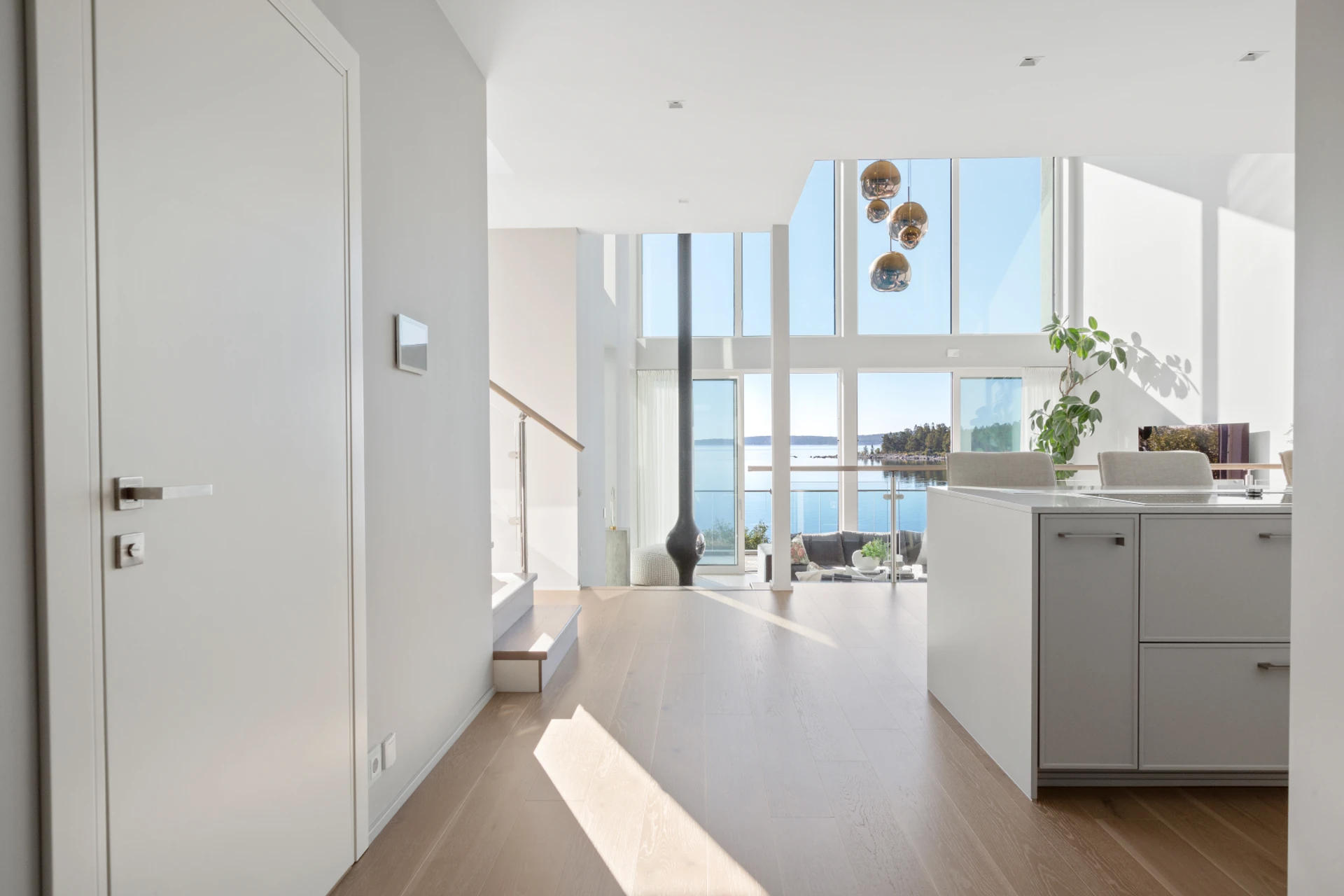 cuisine ouverte maison contemporaine