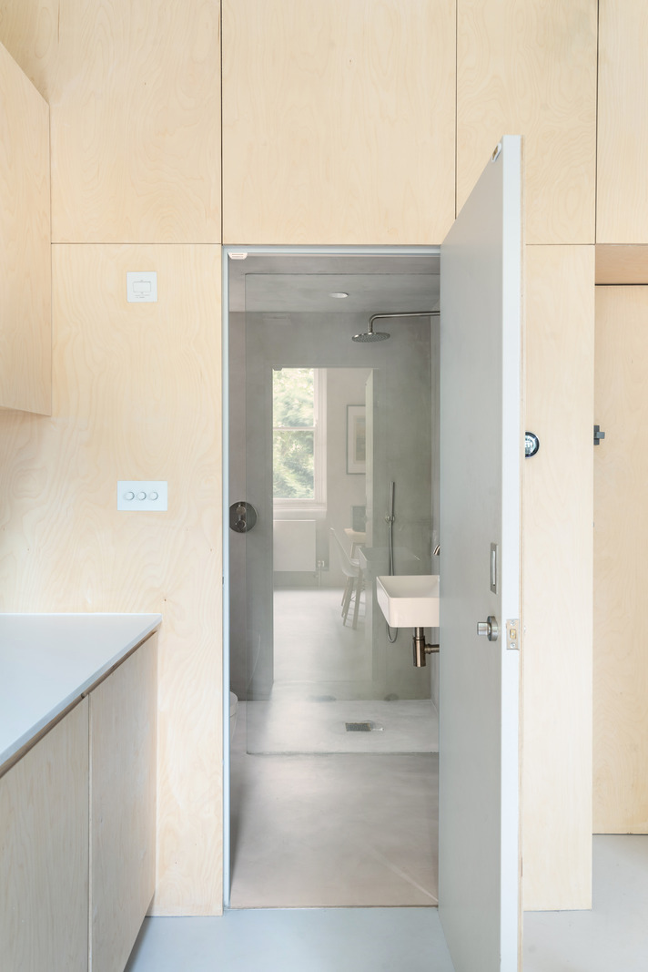 salle de bain studio 30m2 décoration design