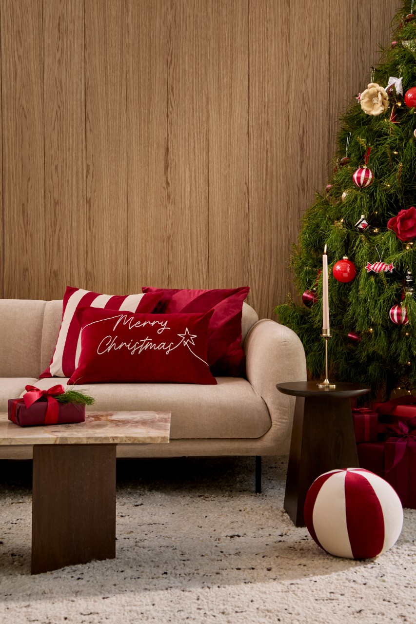 salon décoration Noël 2024 H&M Home