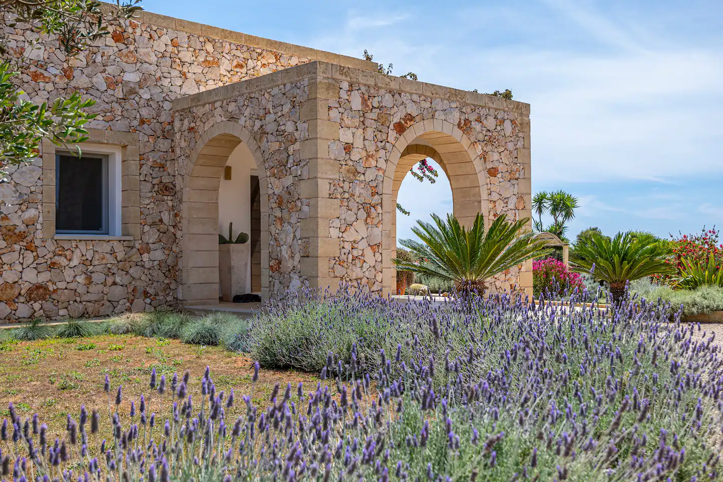 maison en pierres villa Leukos Salento