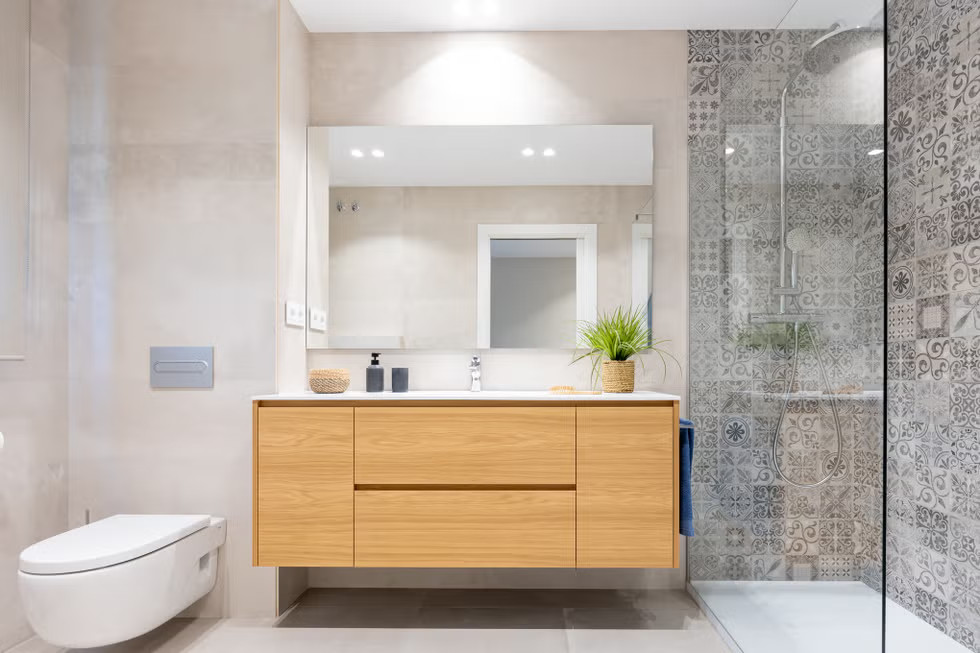 salle d'eau douche à l'italienne