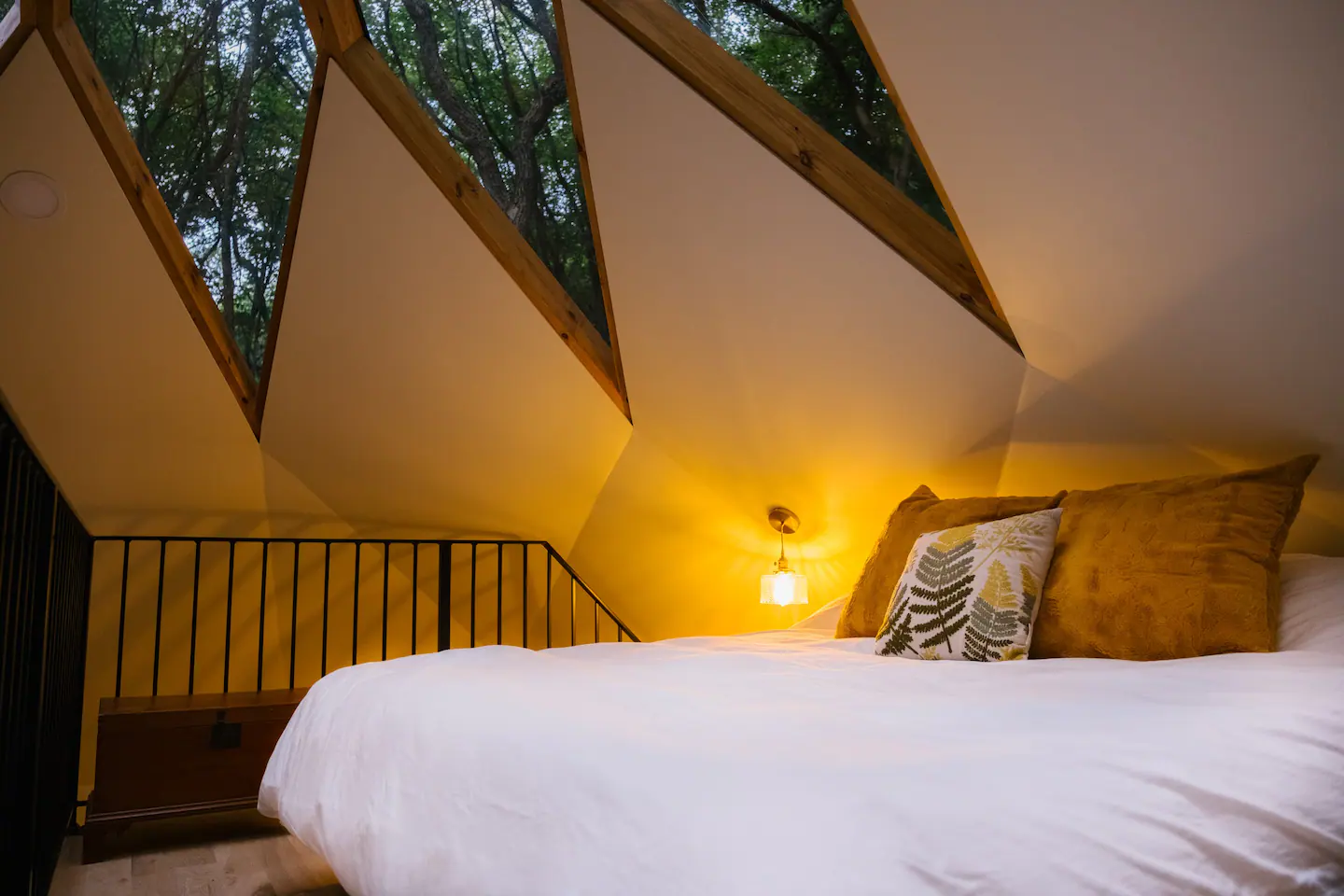 chambre sur mezzanine The Laurel Zome