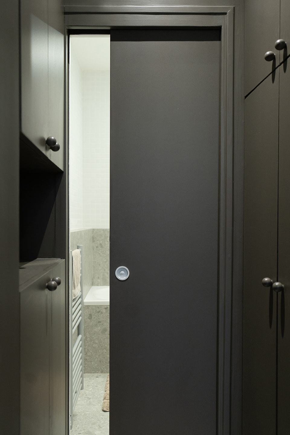 salle de bain avec porte coulissante salle de bain avec porte coulissante