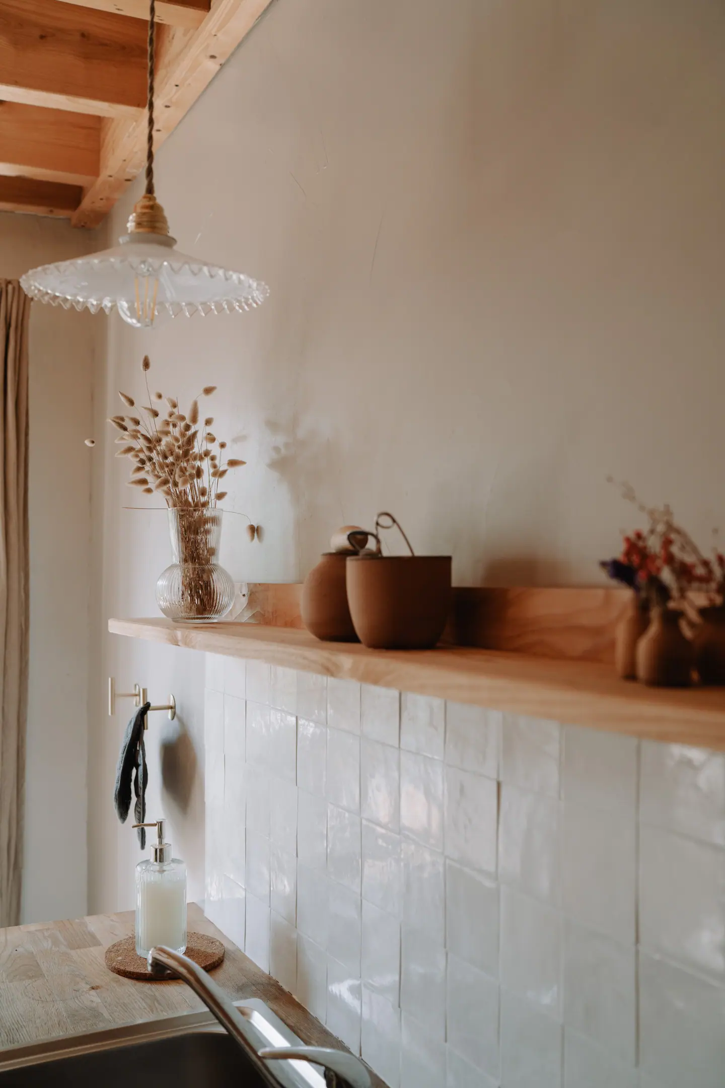 cuisine bois carrelage blanc cuisine bois carrelage blanc