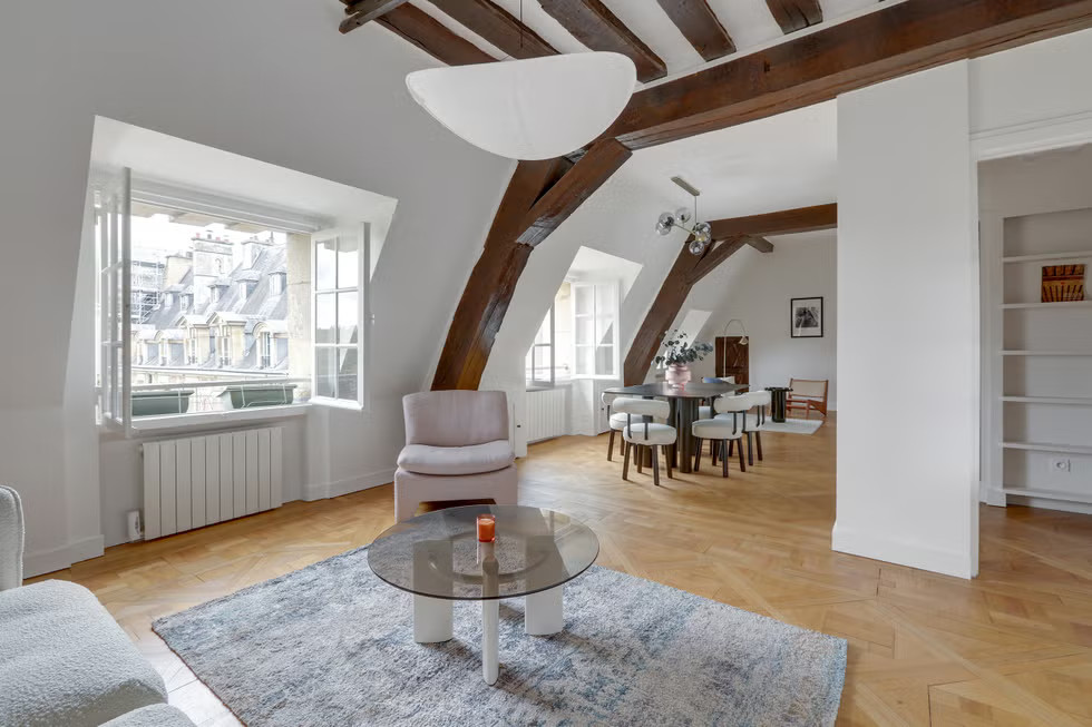 salon appartement Paris place des Vosges salon appartement Paris place des Vosges