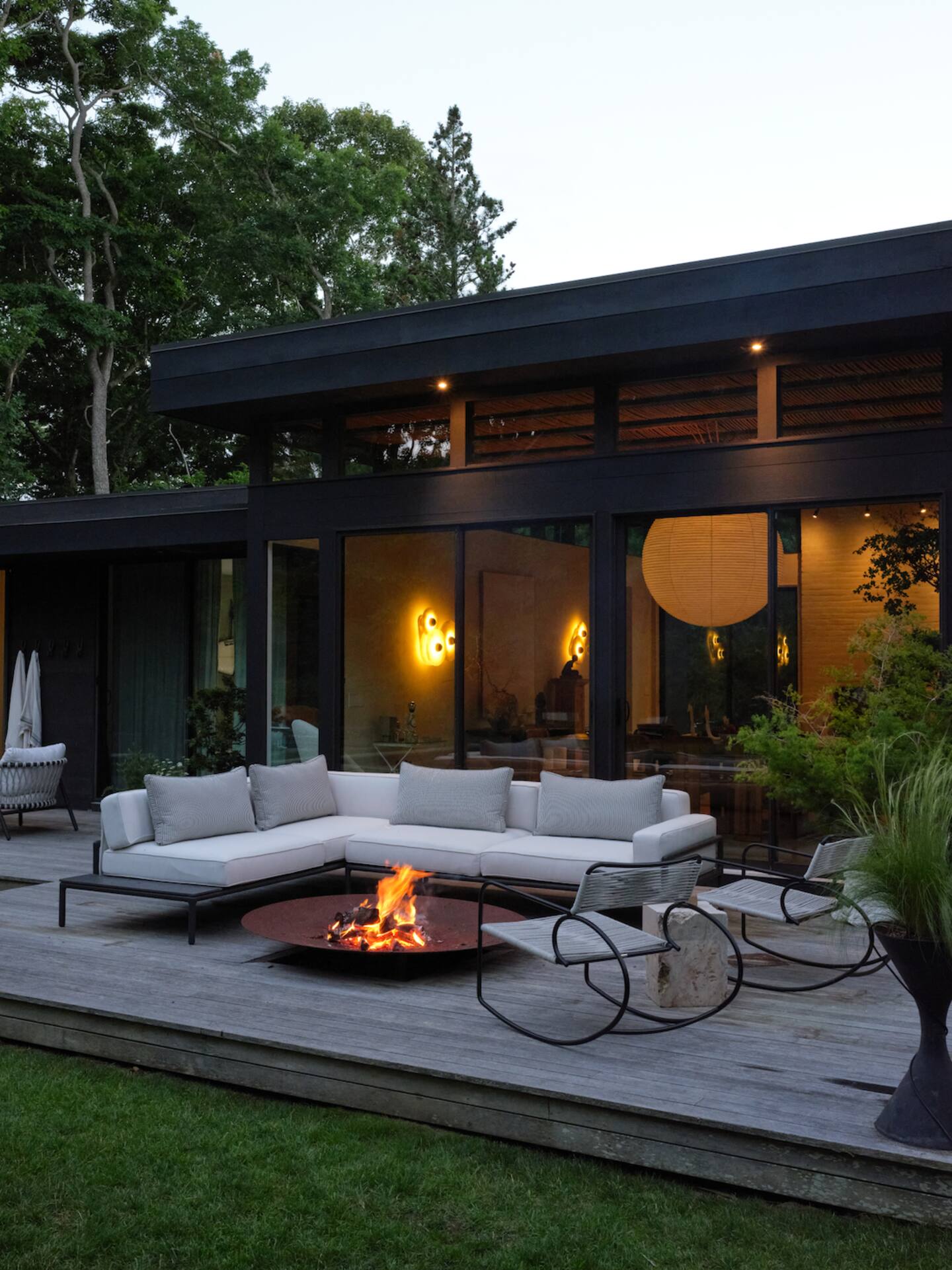 maison contemporaine Hamptons designer Athena Calderone maison contemporaine Hamptons designer Athena Calderone