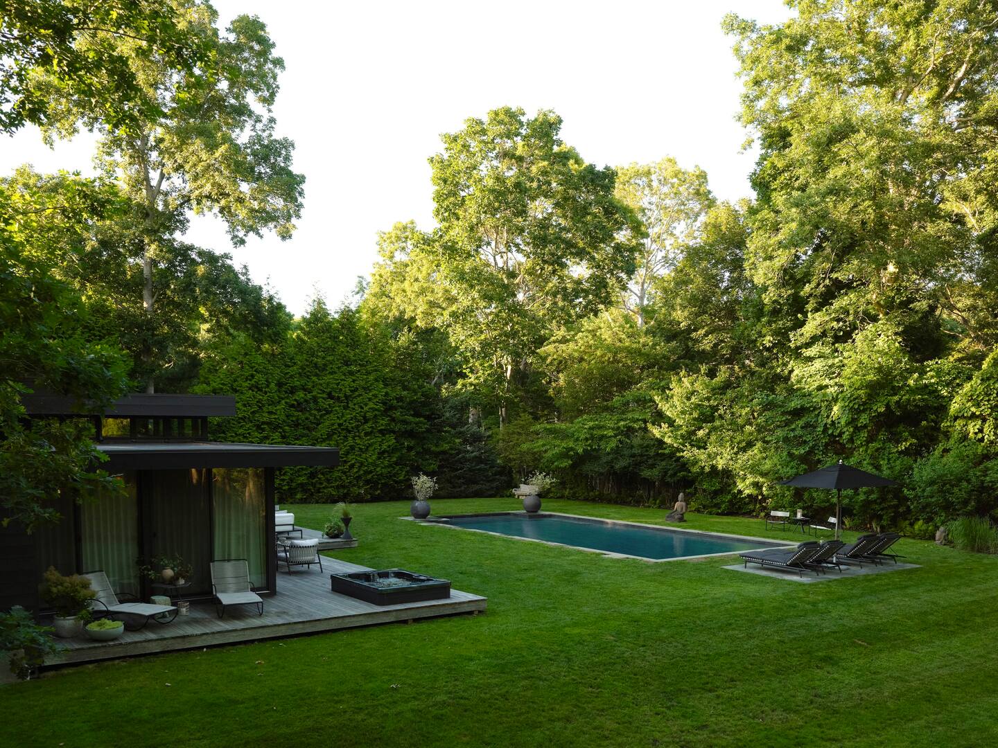 maison contemporaine Hamptons designer Athena Calderone maison contemporaine Hamptons designer Athena Calderone