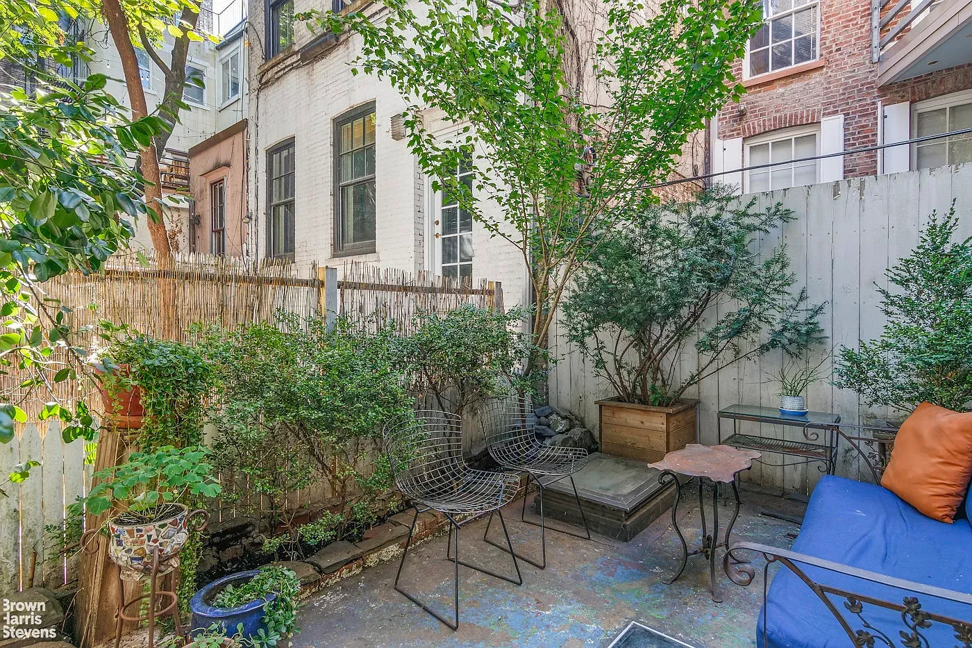 jardin maison de ville New York jardin maison de ville New York