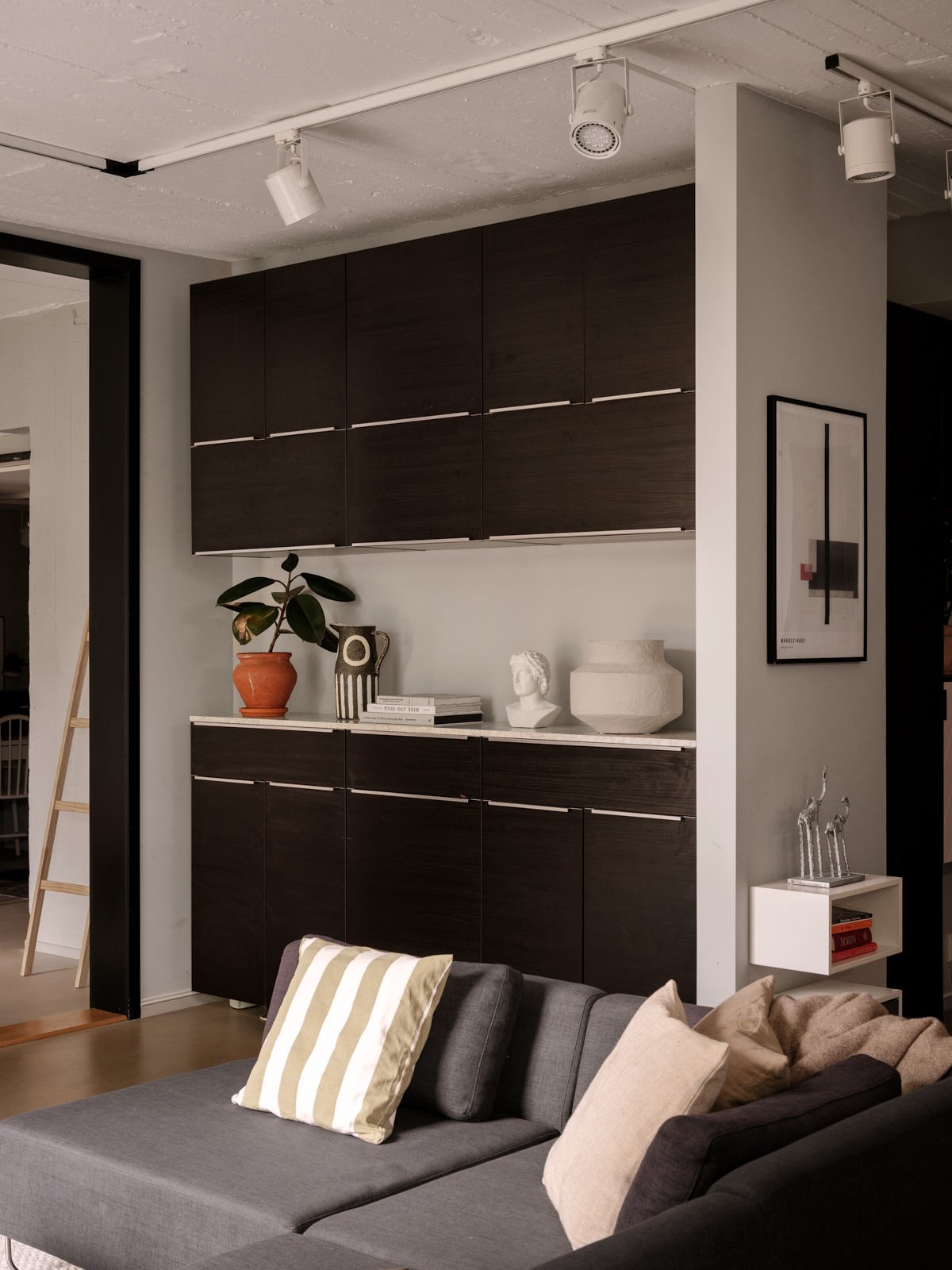 salon et cuisine appartement 155m2 décoration scandinave et industrielle salon et cuisine appartement 155m2 décoration scandinave et industrielle