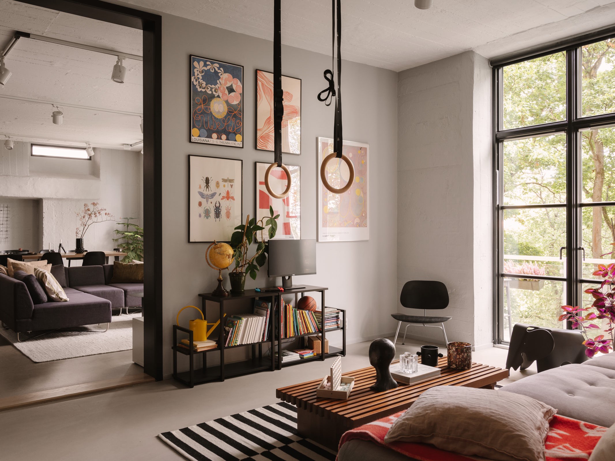 salon appartement 155m2 décoration scandinave et industrielle salon appartement 155m2 décoration scandinave et industrielle