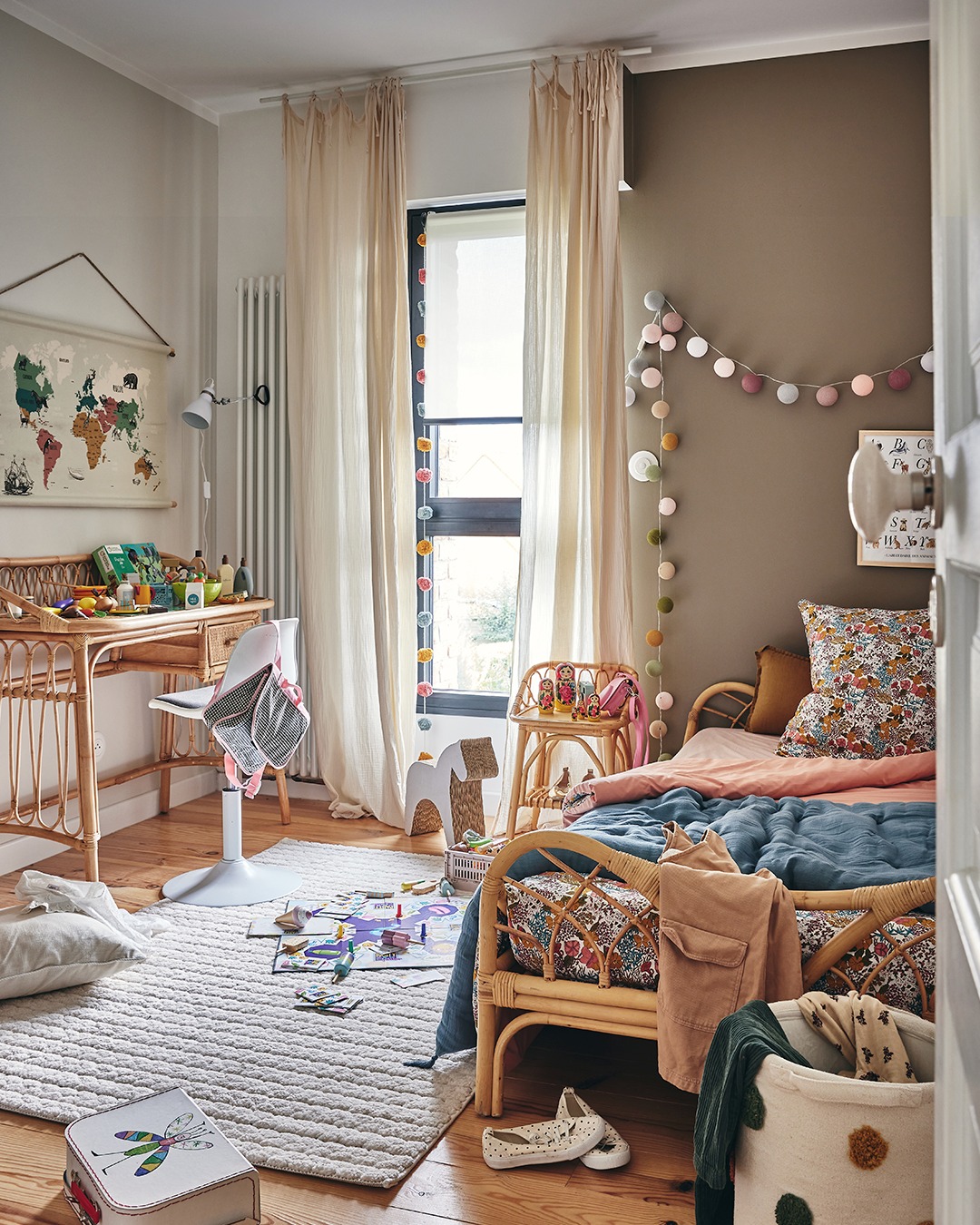 chambre enfant décoration naturelle maison décorée par Alinea chambre enfant décoration naturelle maison décorée par Alinea