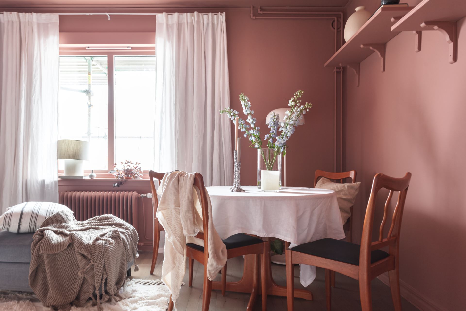 salon rose décoration colorée et scandinave salon rose décoration colorée et scandinave