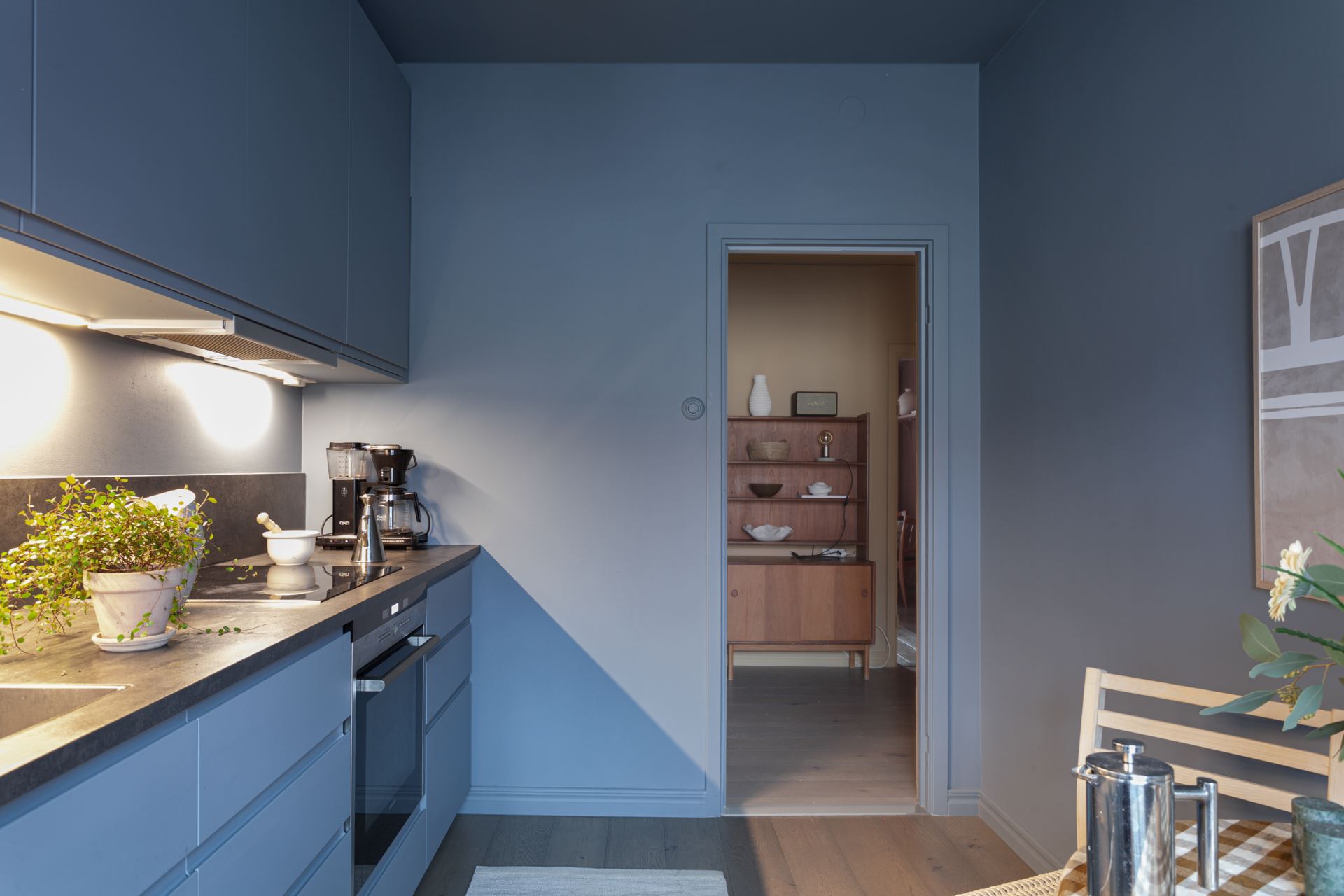 cuisine bleue décoration colorée et scandinave cuisine bleue décoration colorée et scandinave