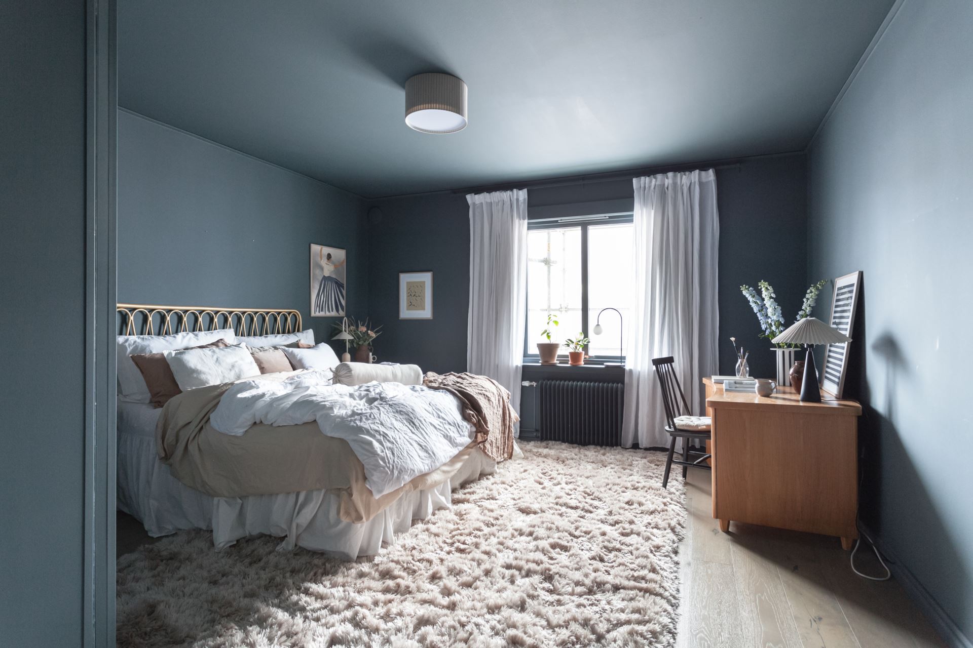 chambre bleue décoration colorée et scandinave chambre bleue décoration colorée et scandinave