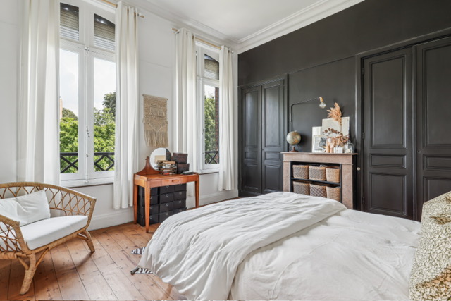 chambre avec moulures décoration classique chic chambre avec moulures décoration classique chic