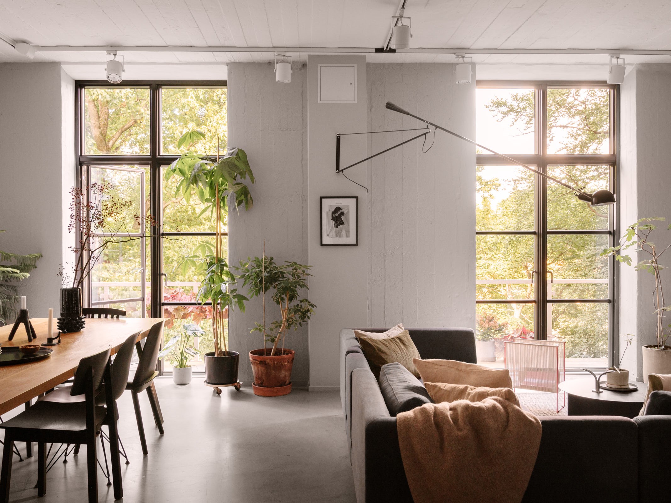 salon et salle à manger appartement 155m2 décoration scandinave et industrielle salon et salle à manger appartement 155m2 décoration scandinave et industrielle