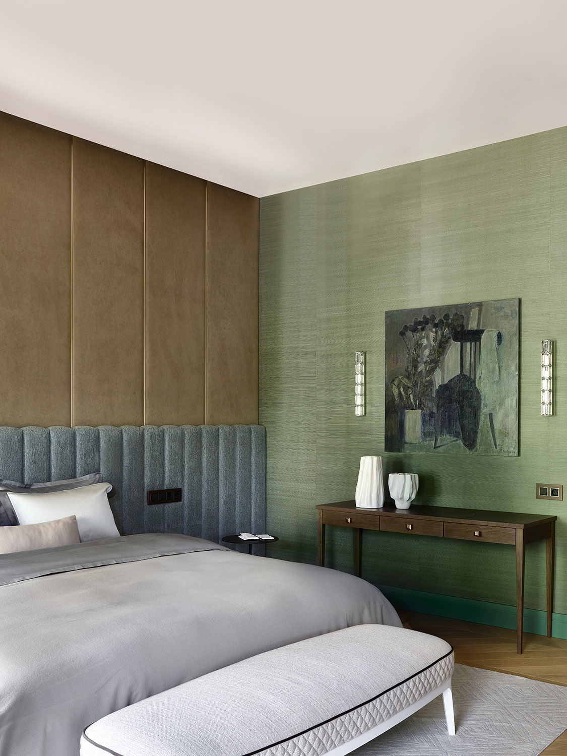 chambre décoration contemporaine et design colorée