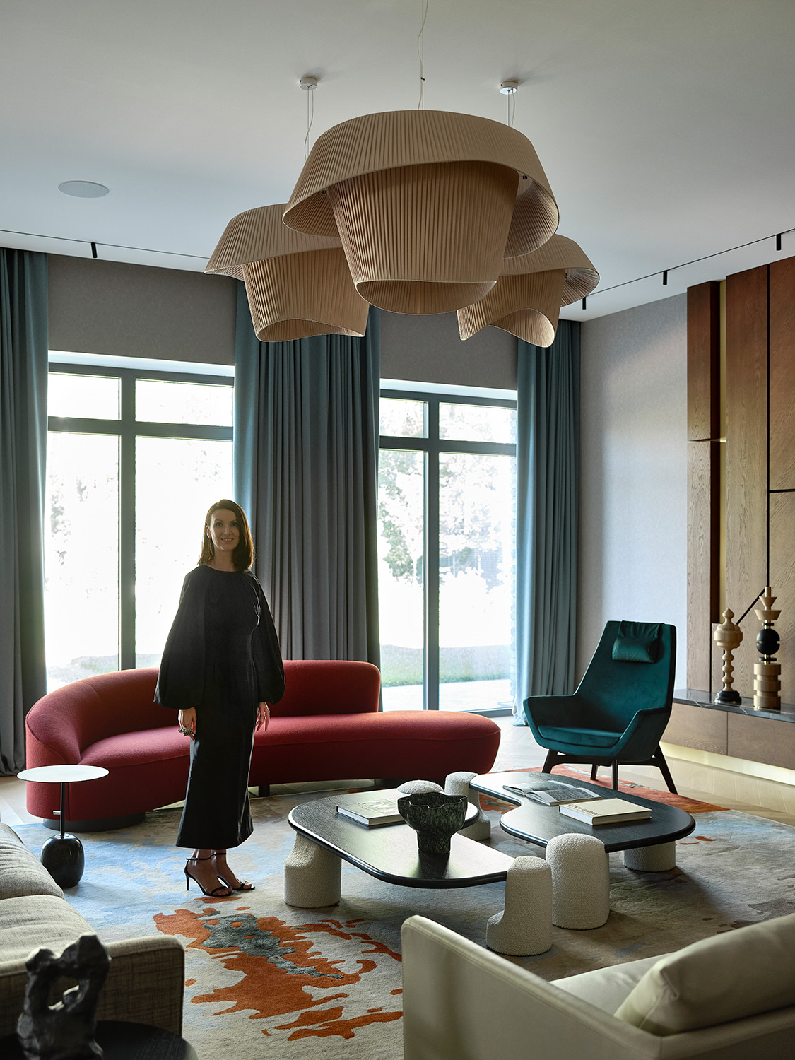 salon décoration contemporaine