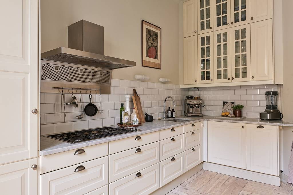 cuisine blanche décoration scandinave