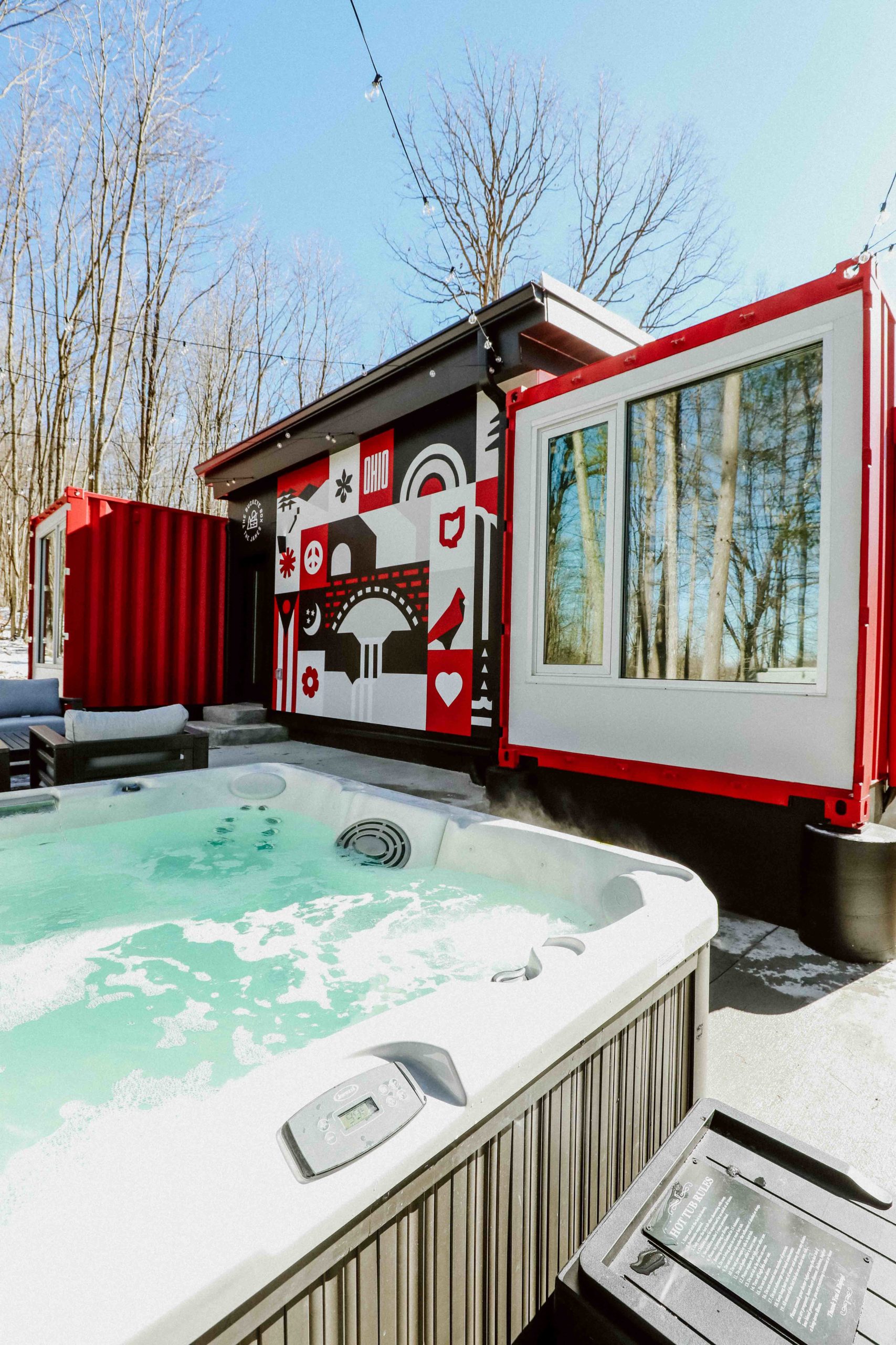 maison container avec jacuzzi maison container avec jacuzzi
