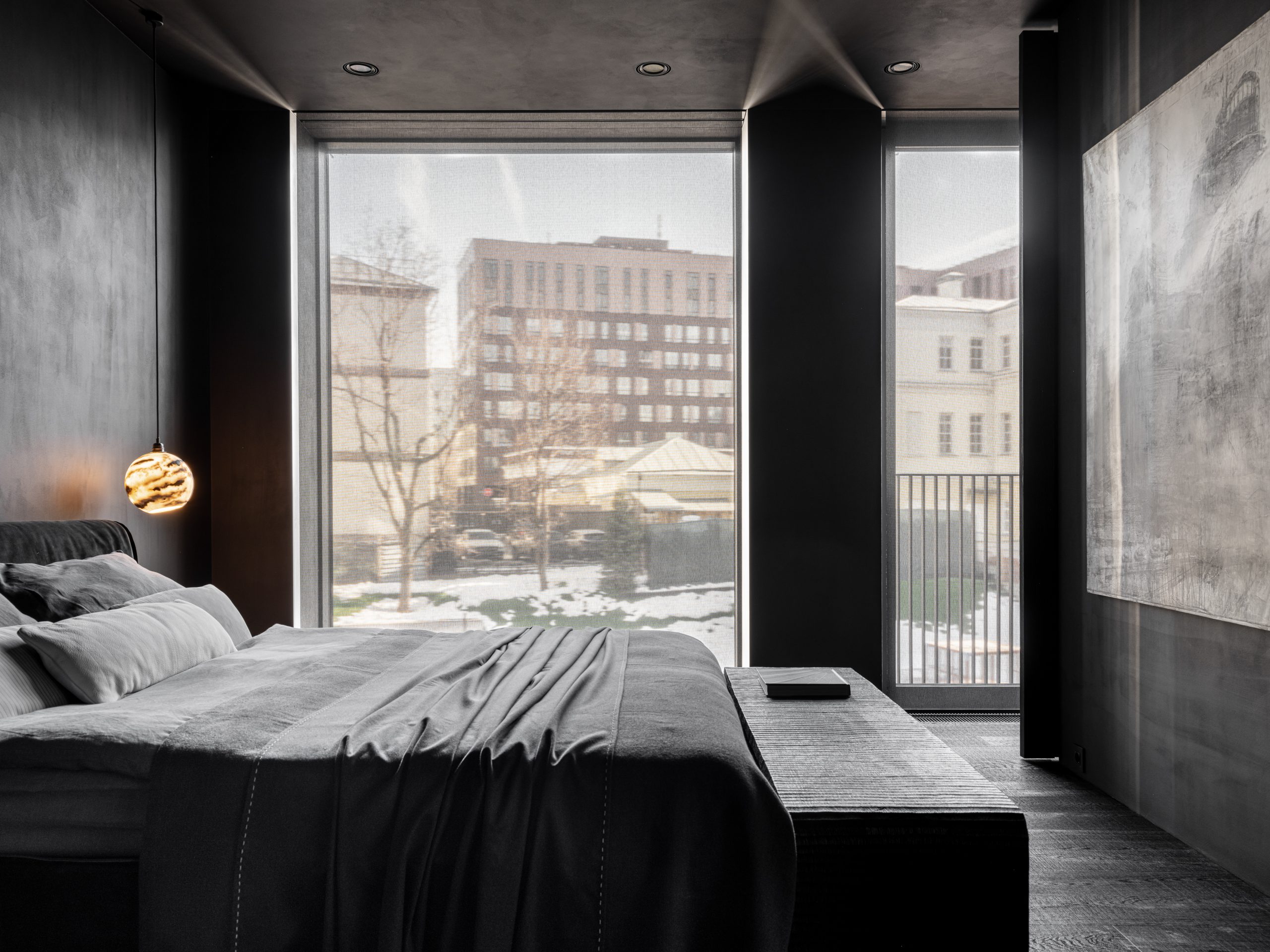 chambre avec baies vitrées chambre avec baies vitrées