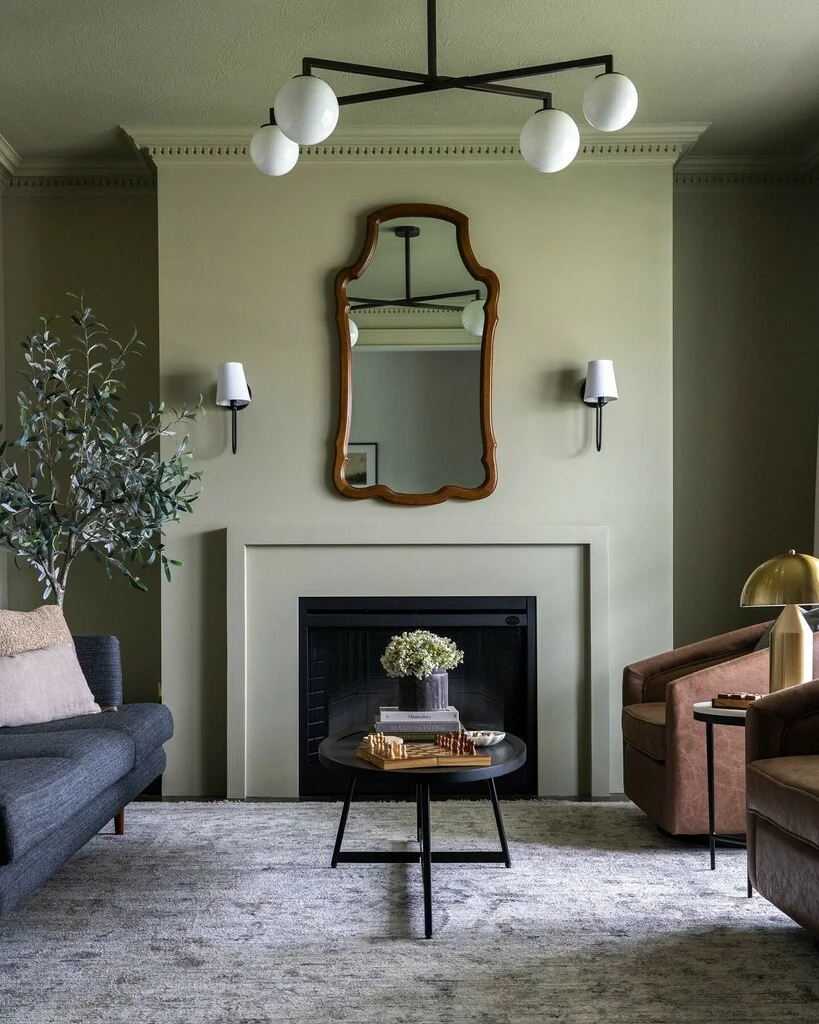 salon murs couleur neutre French Gray Farrow & Ball salon murs couleur neutre French Gray Farrow & Ball