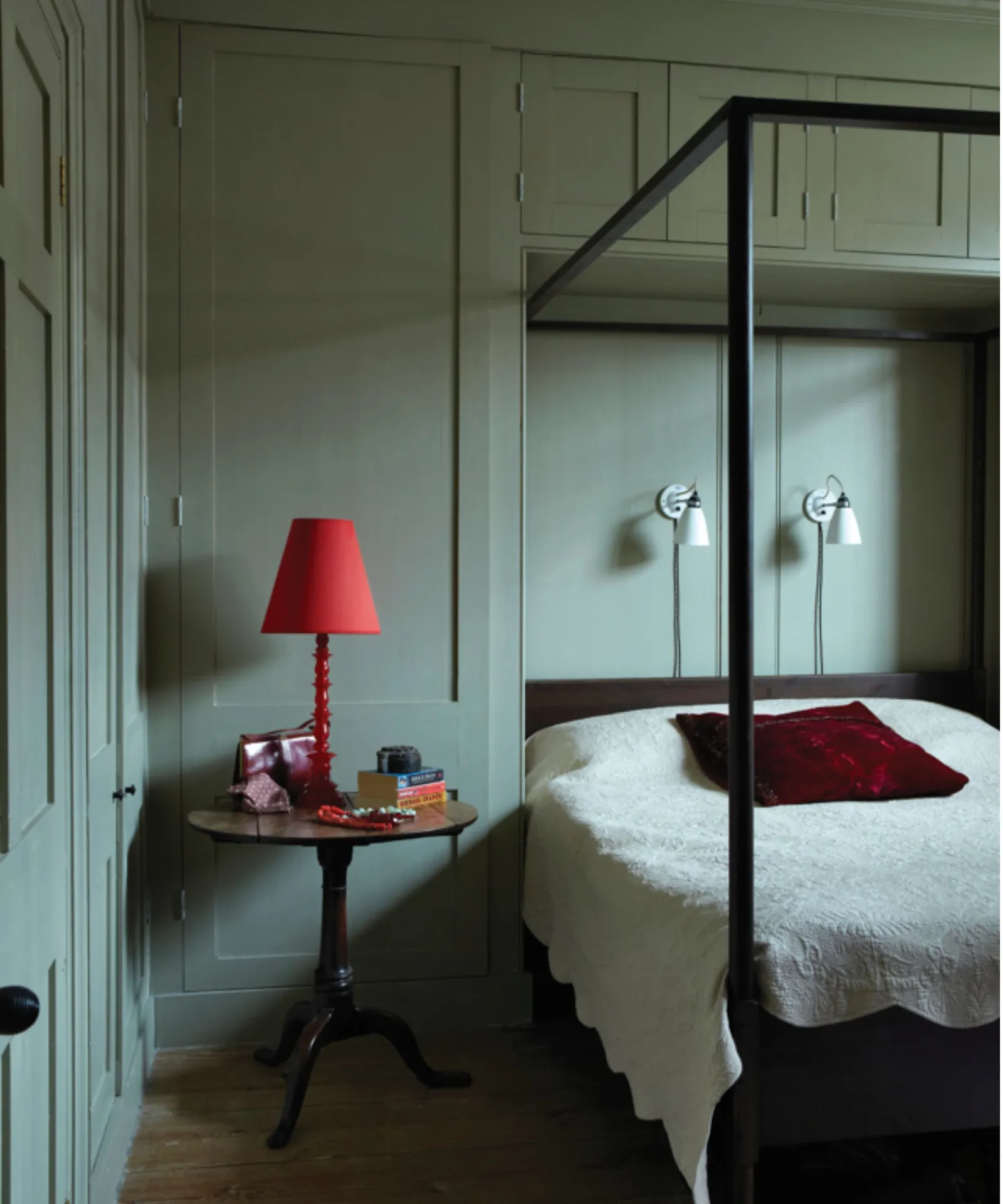 chambre murs couleur neutre French Gray Farrow & Ball chambre murs couleur neutre French Gray Farrow & Ball