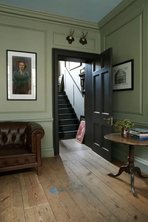 salon murs couleur neutre French Gray Farrow & Ball salon murs couleur neutre French Gray Farrow & Ball