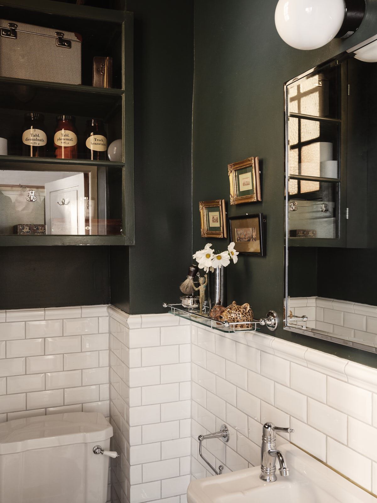 toilettes appartement duplex 68m2 décoration scandinave et vintage