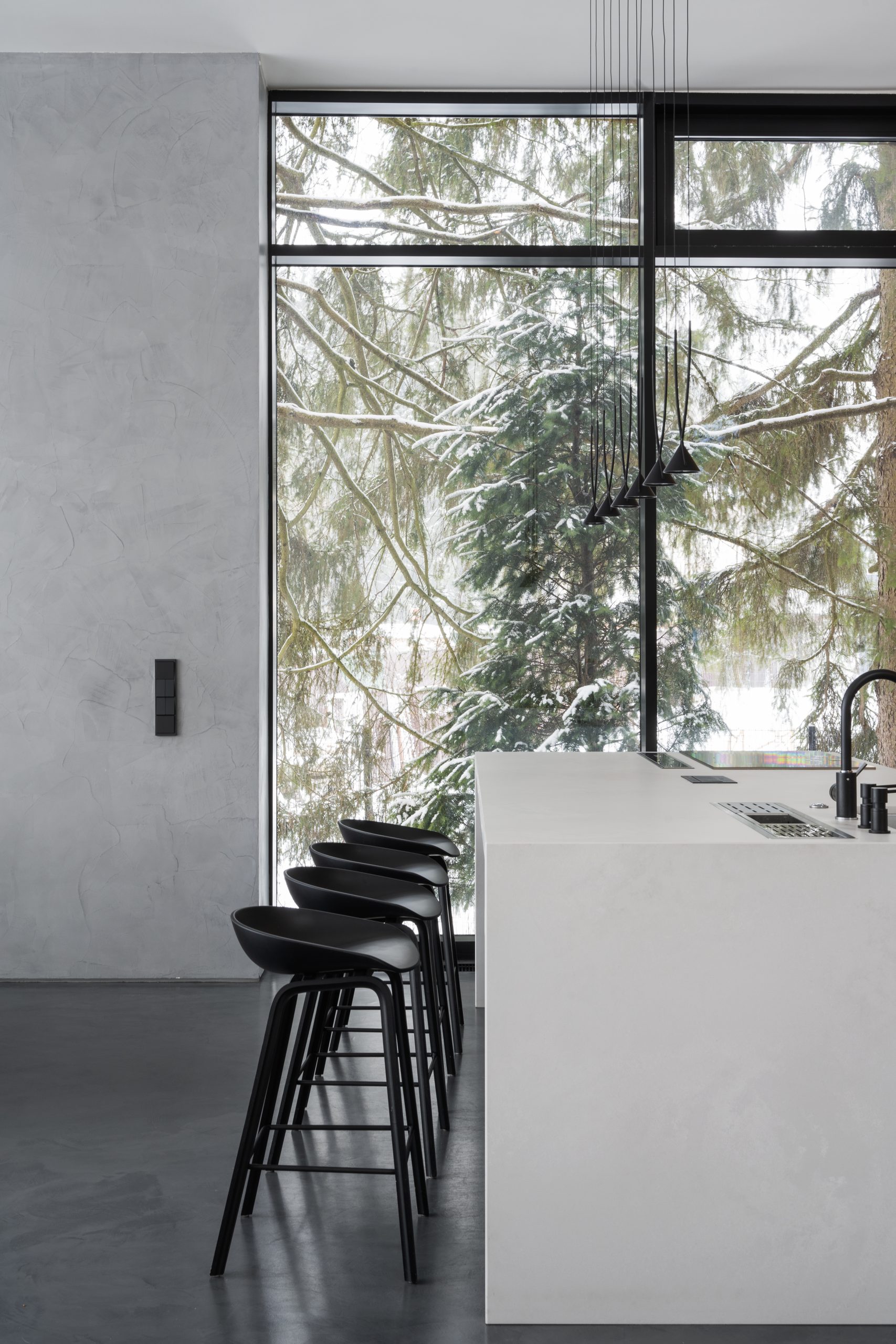 cuisine maison contemporaine