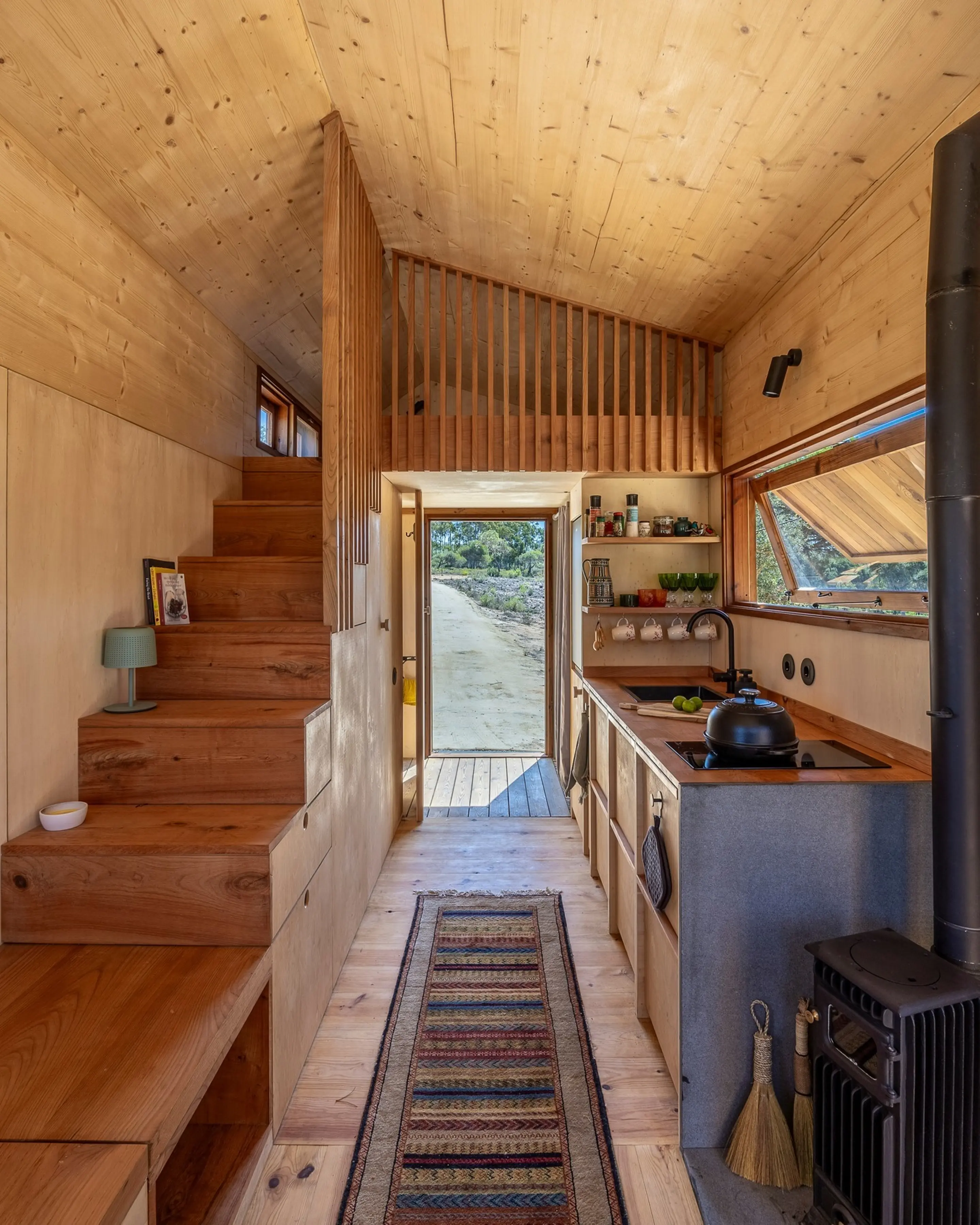 intérieur tiny house 19m2 Morena Madeiguicho intérieur tiny house 19m2 Morena Madeiguicho