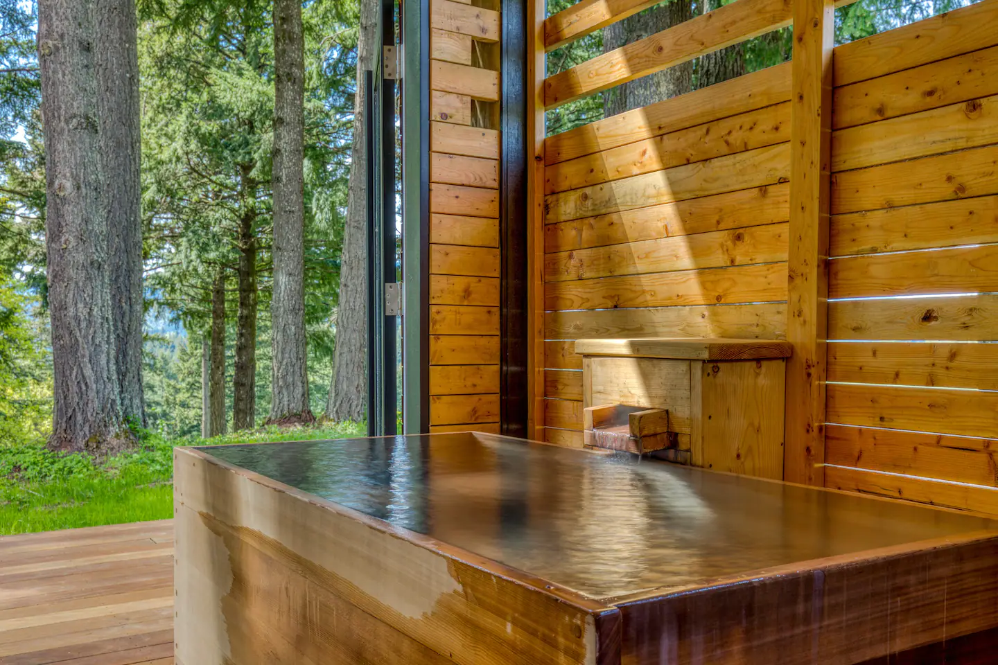 bain japonais en bois bain japonais en bois