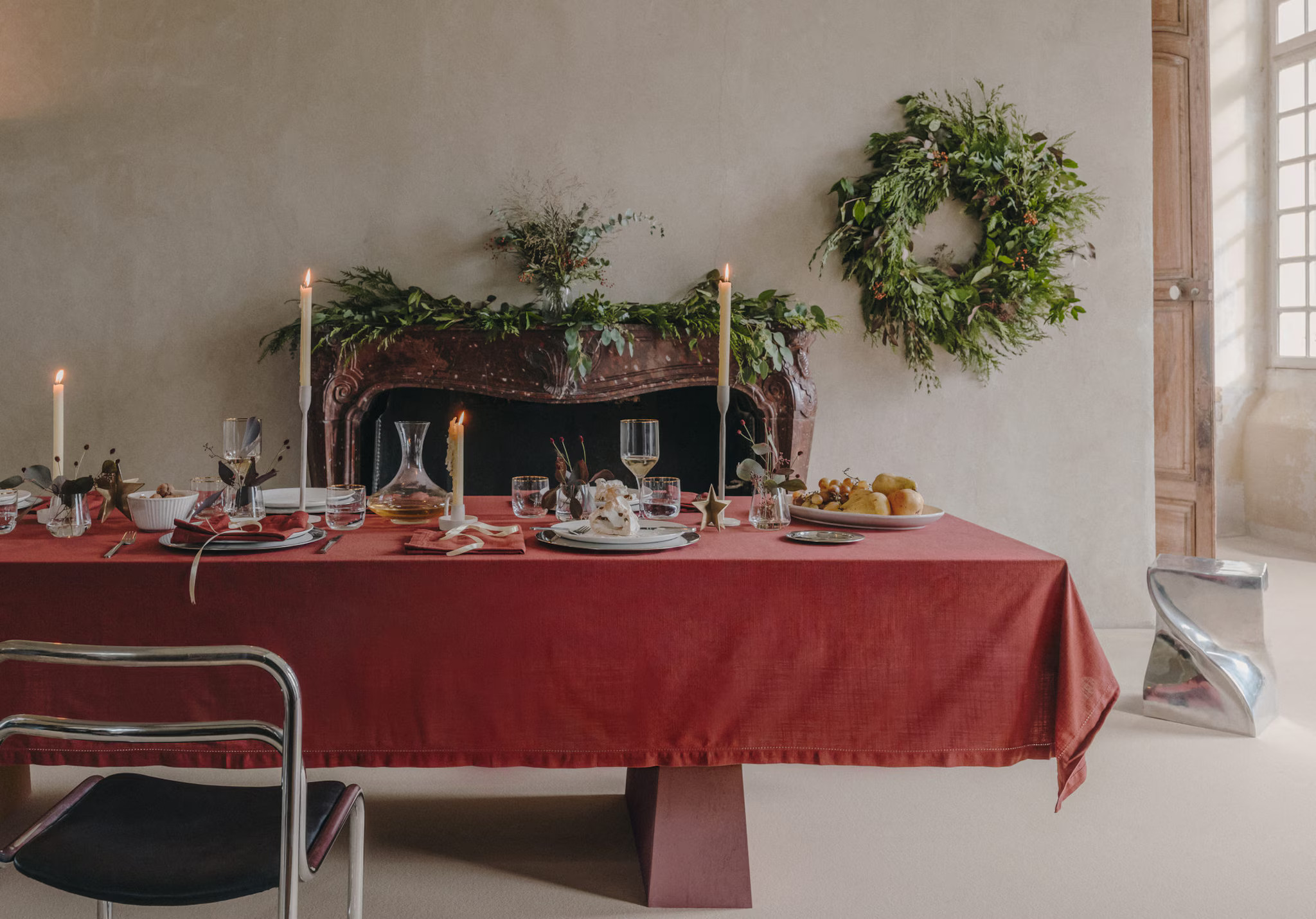 table décoration de Noël sophistiquée Mango Home table décoration de Noël sophistiquée Mango Home